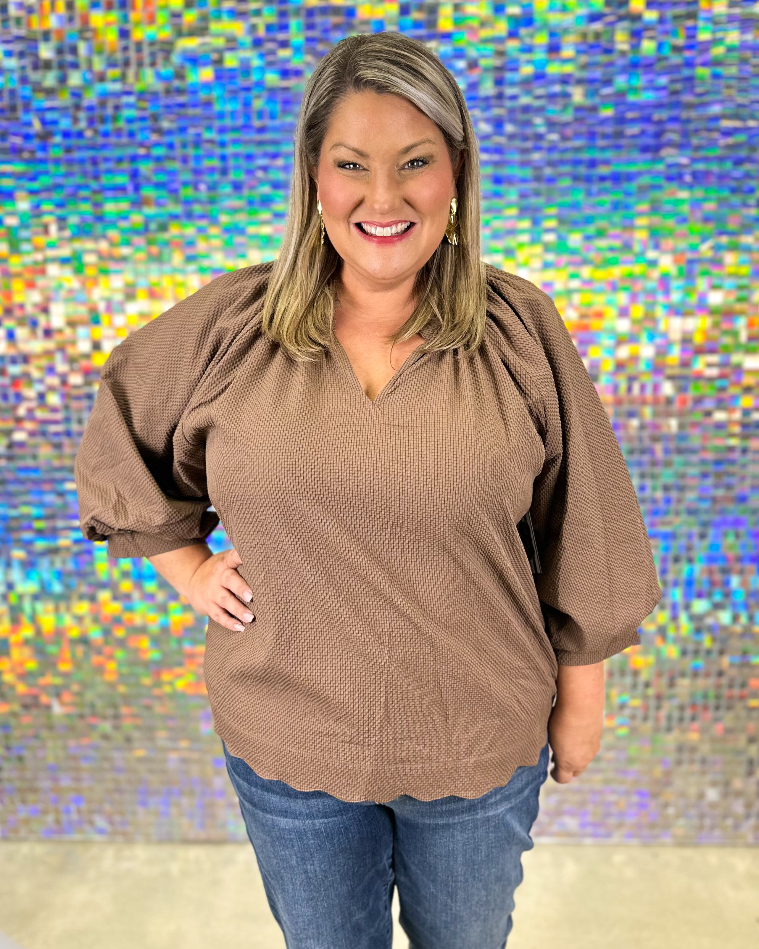 Maria Top - Chocolate