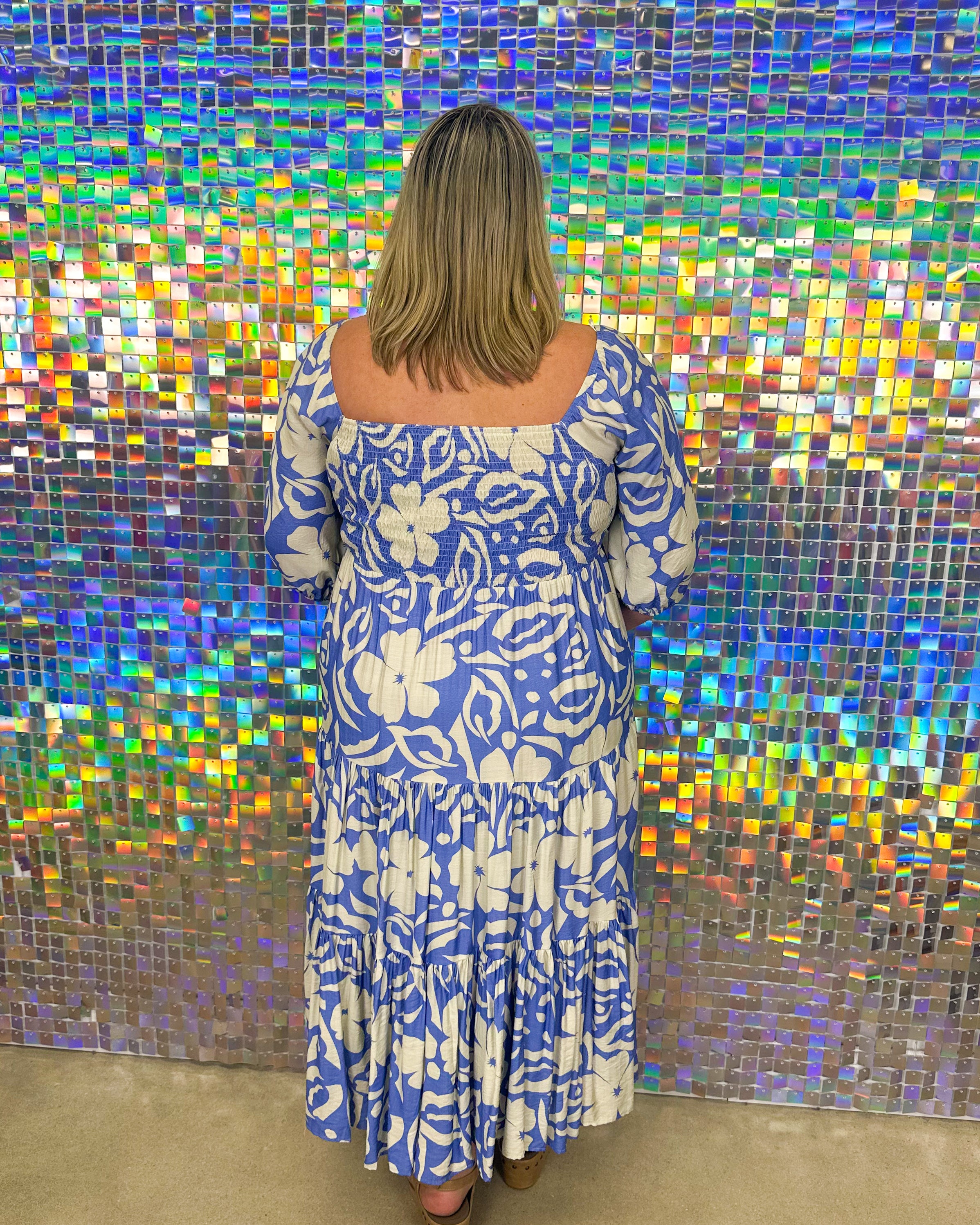 FINAL SALE Victoria Maxi Dress - Periwinkle