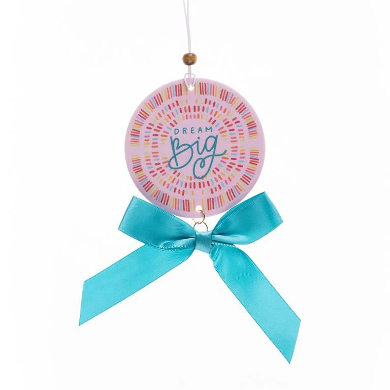 Mary Square Car Air Freshener - Dream Big