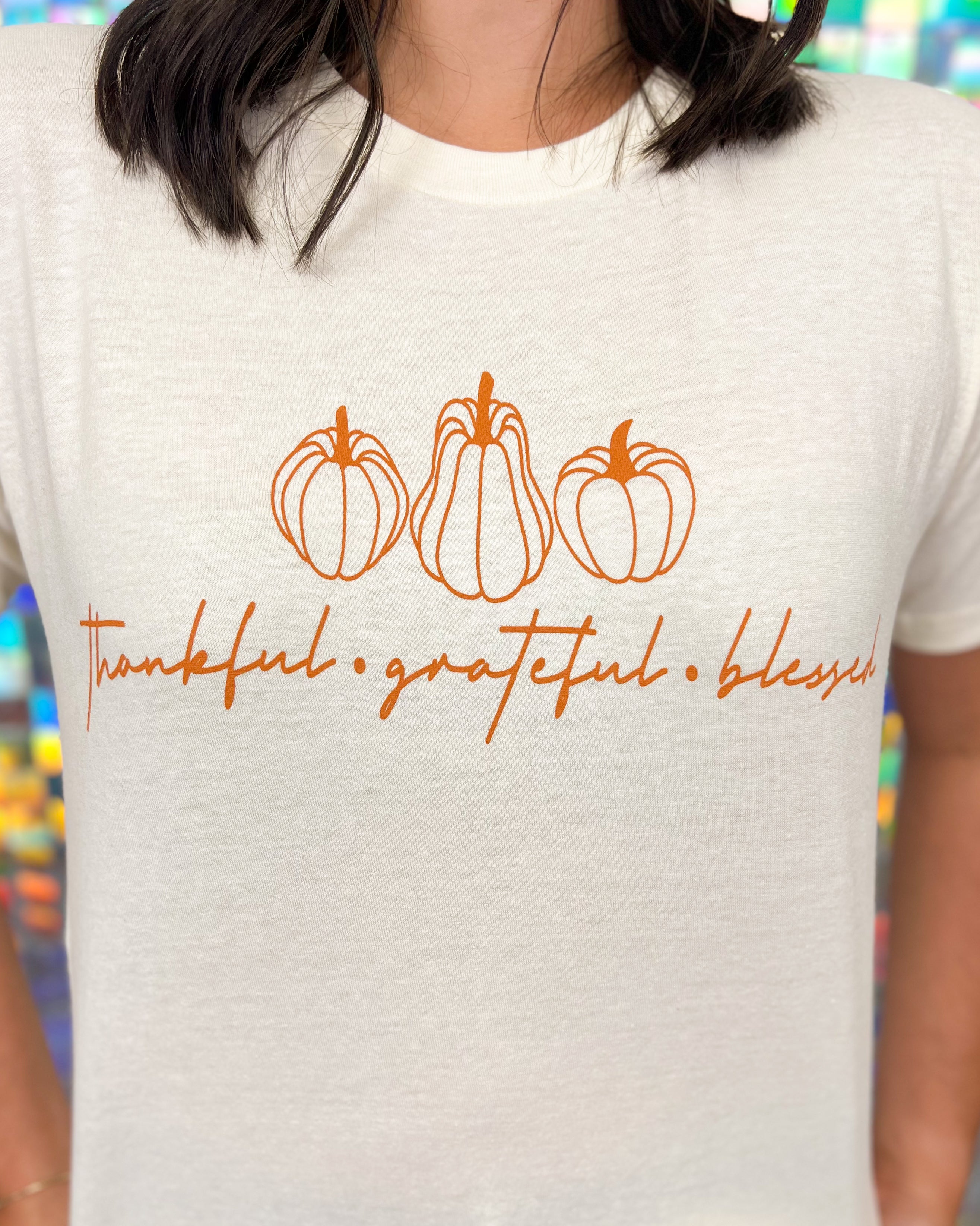 Thankful Pumpkins Graphic Tee