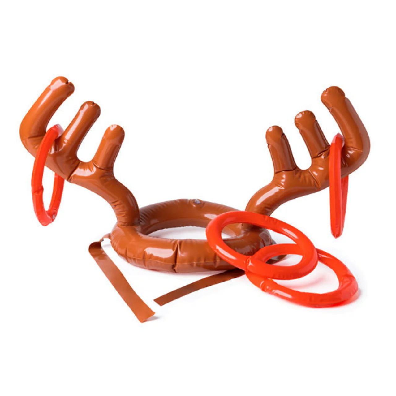 Antler Antics Inflatable Reindeer Ring Toss