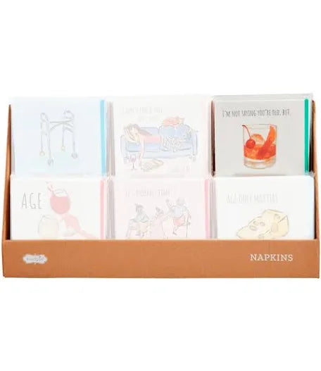 Birthday Napkin - Whiskey