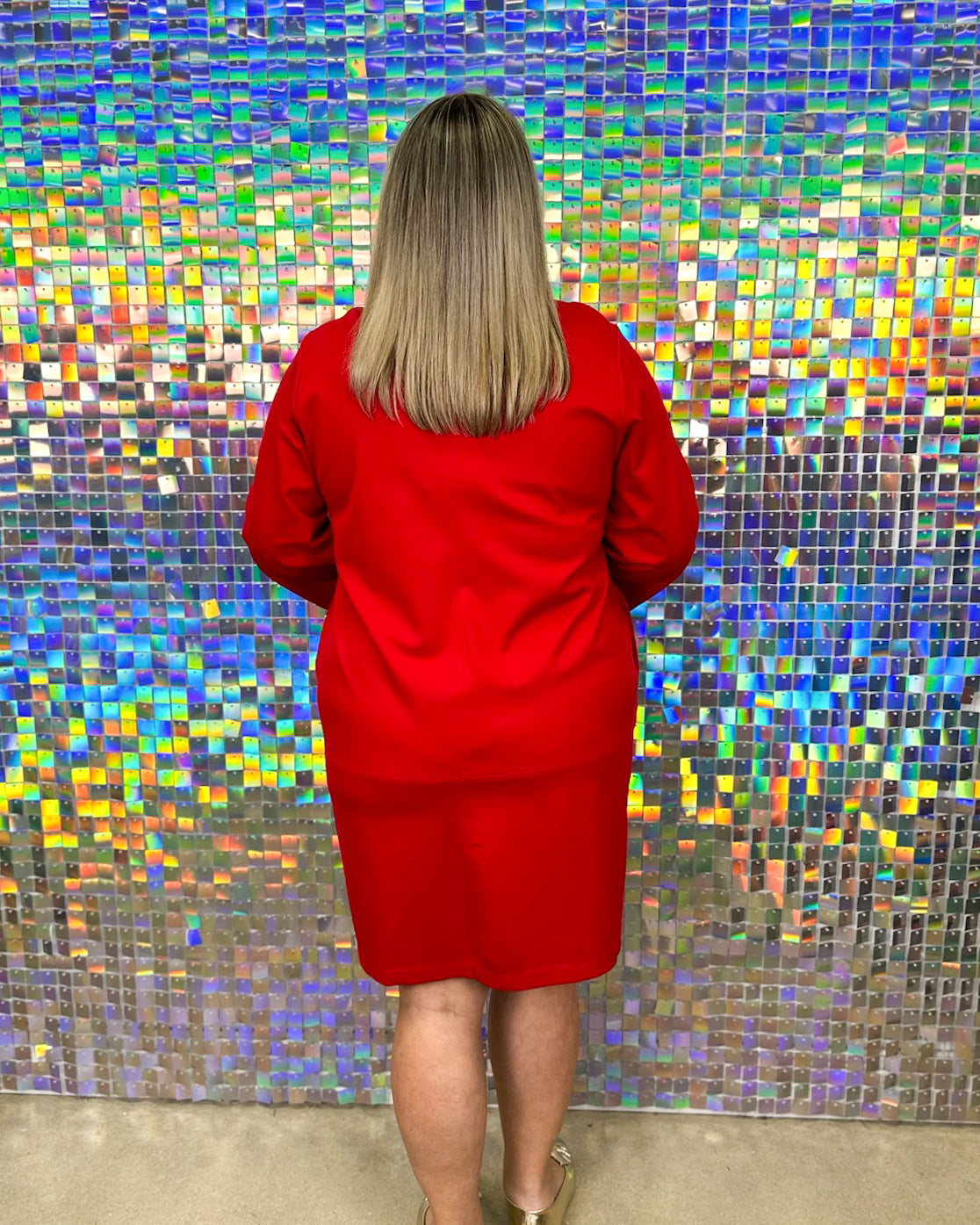 Portfolio Dress -Red