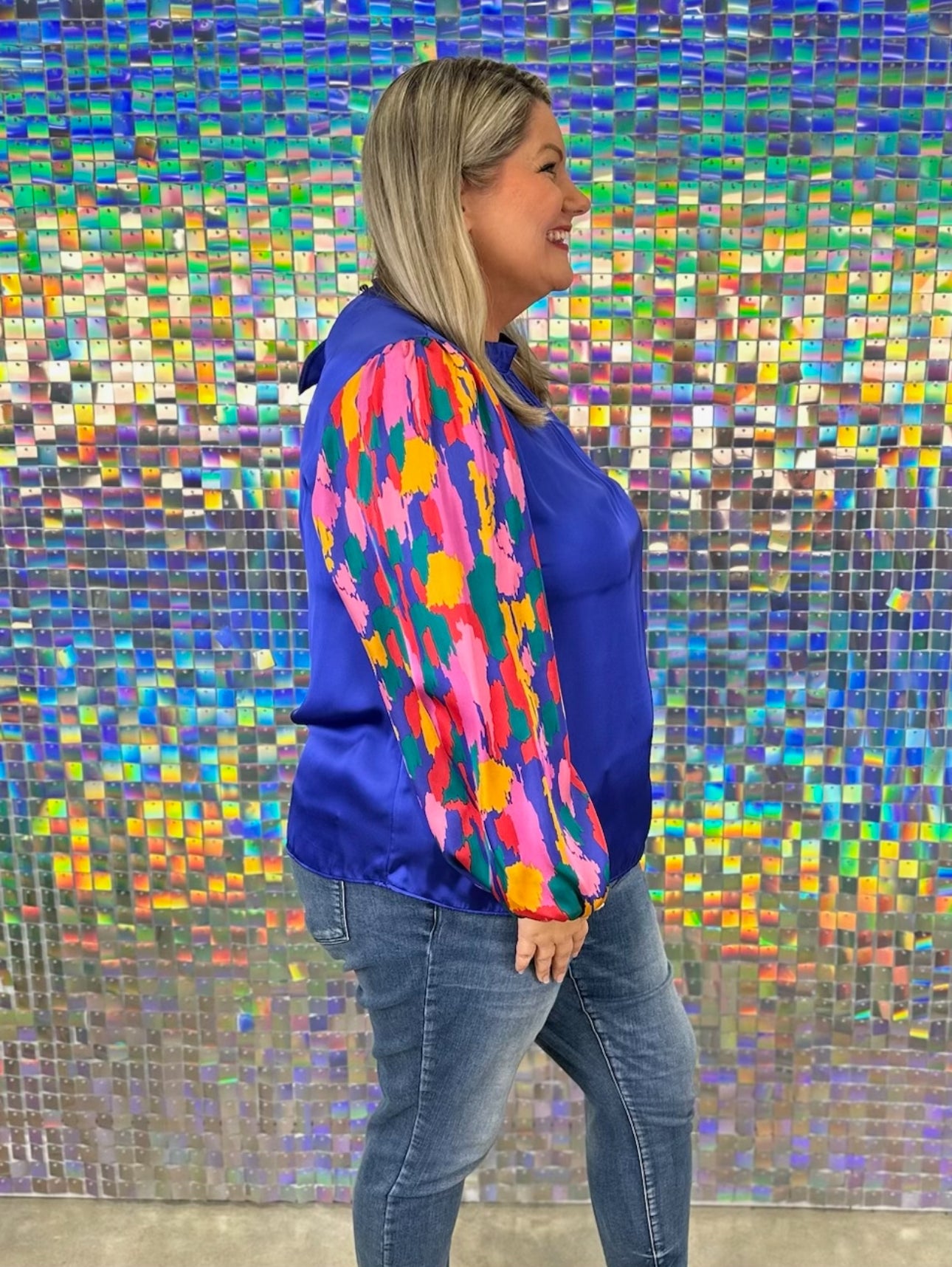 Melanie Top - Stroke of Luck Purple