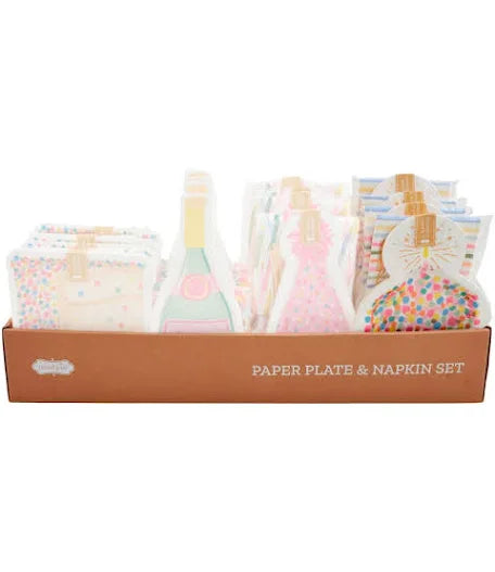 Birthday Plate/Napkin Set - Cupcake