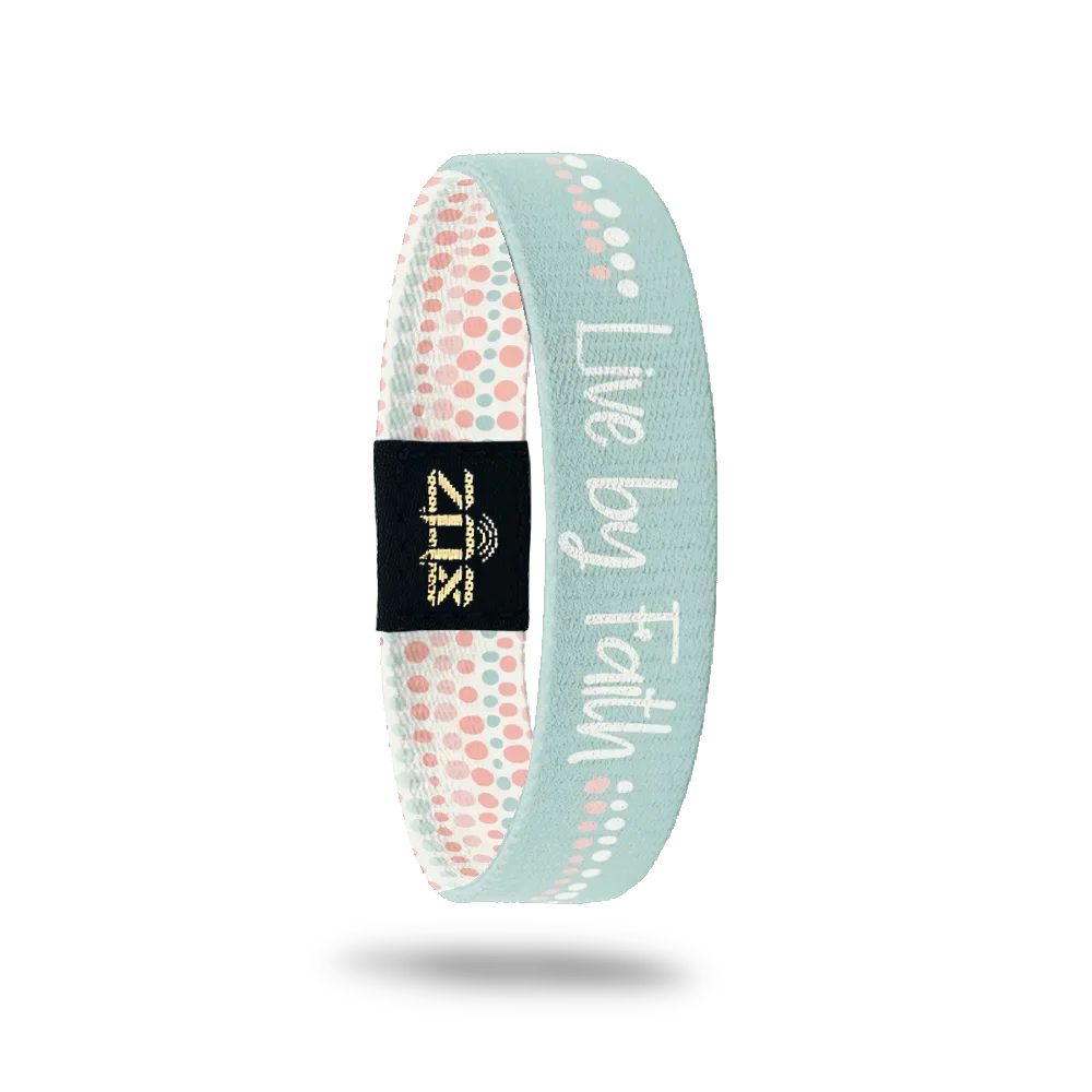 Interactive Bible Verse Bracelet - Live By Faith
