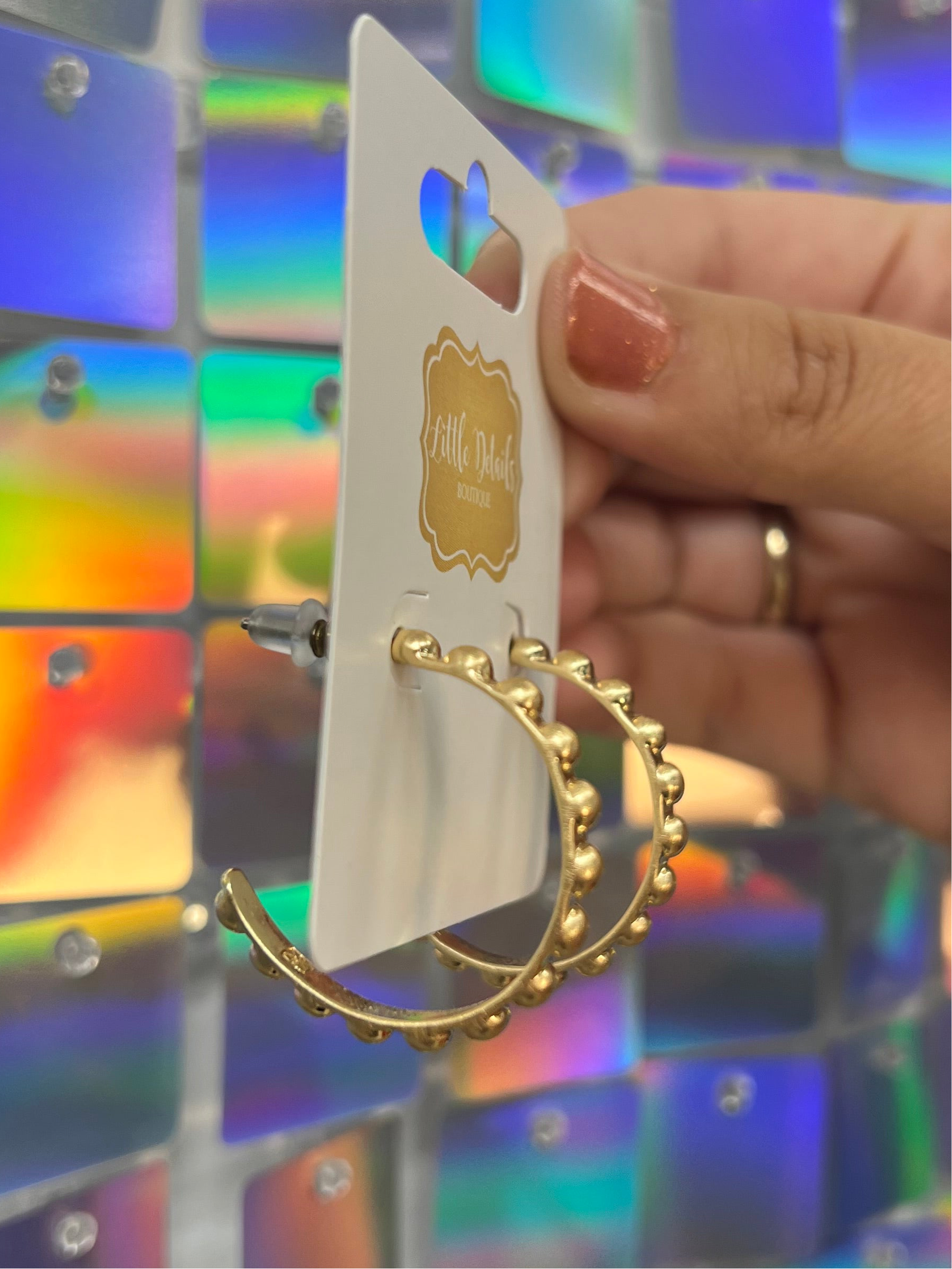 Renae Earrings Gold - Medium