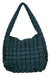 Katydid Quilted Hobo Tote Bag - Forest Green