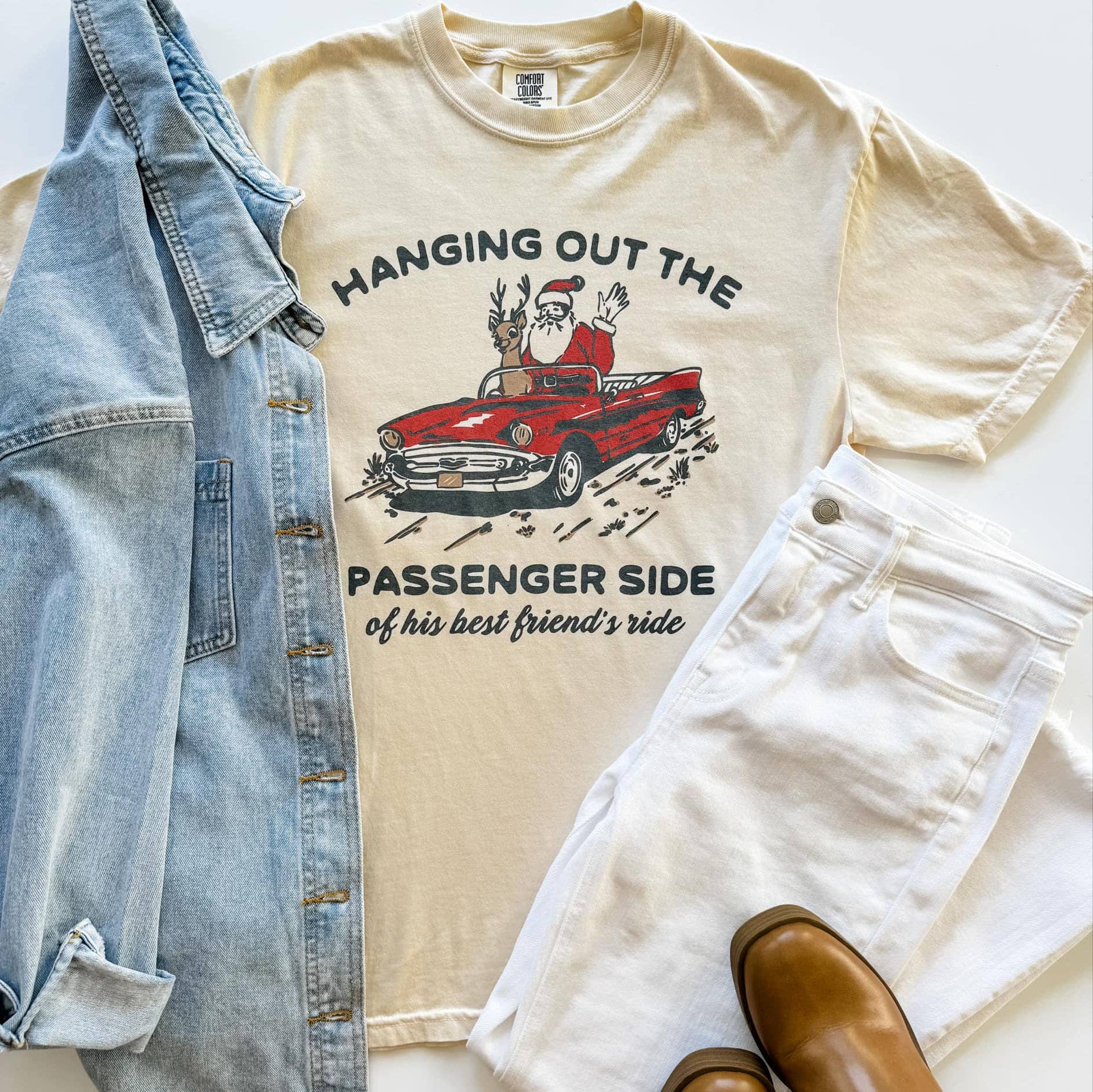 Passenger Side Tee - Ivory