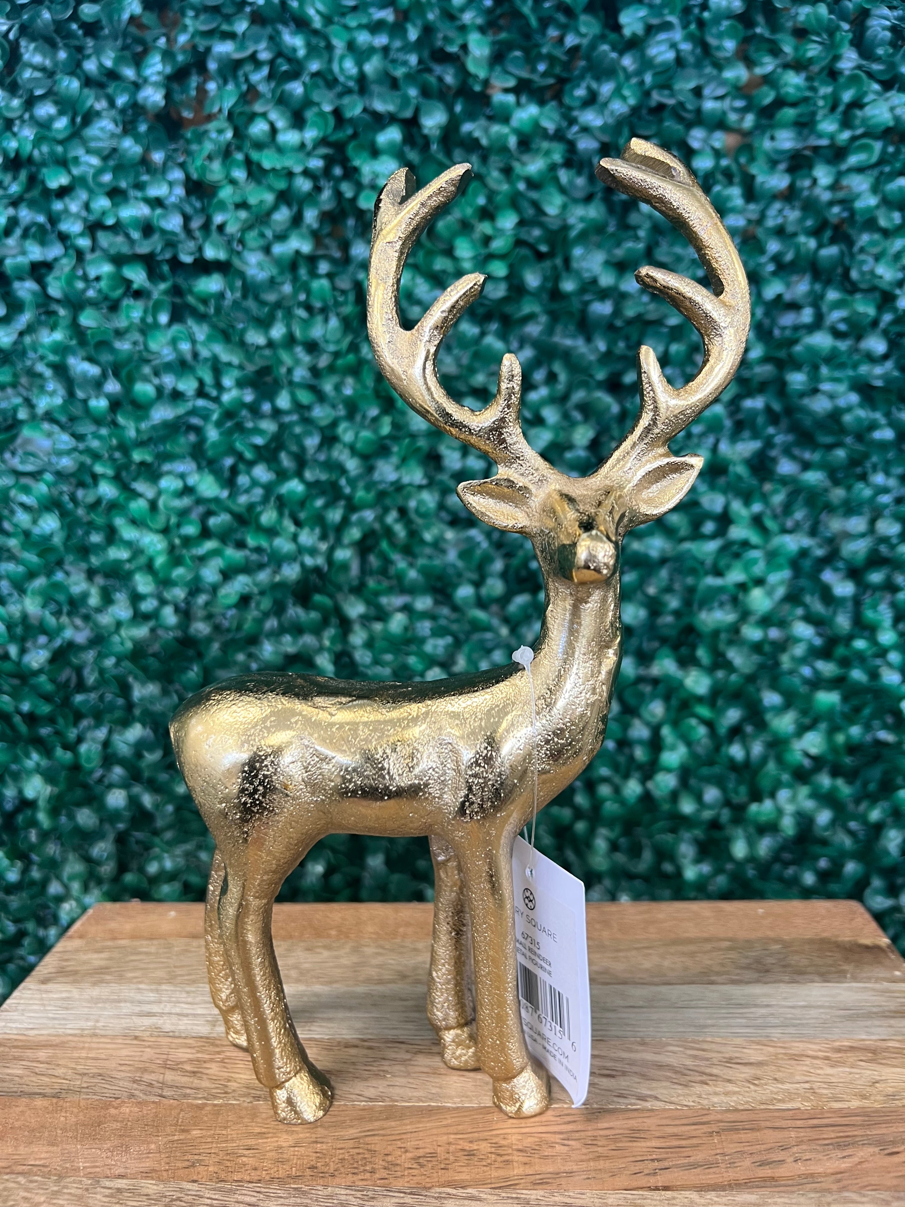 Mary Square Metal Reindeer - Small