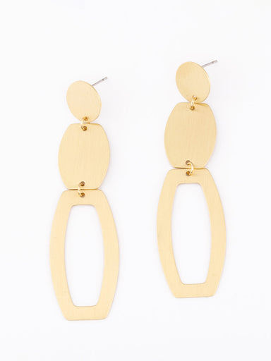,Michelle McDowell Nylah Earrings - Gold