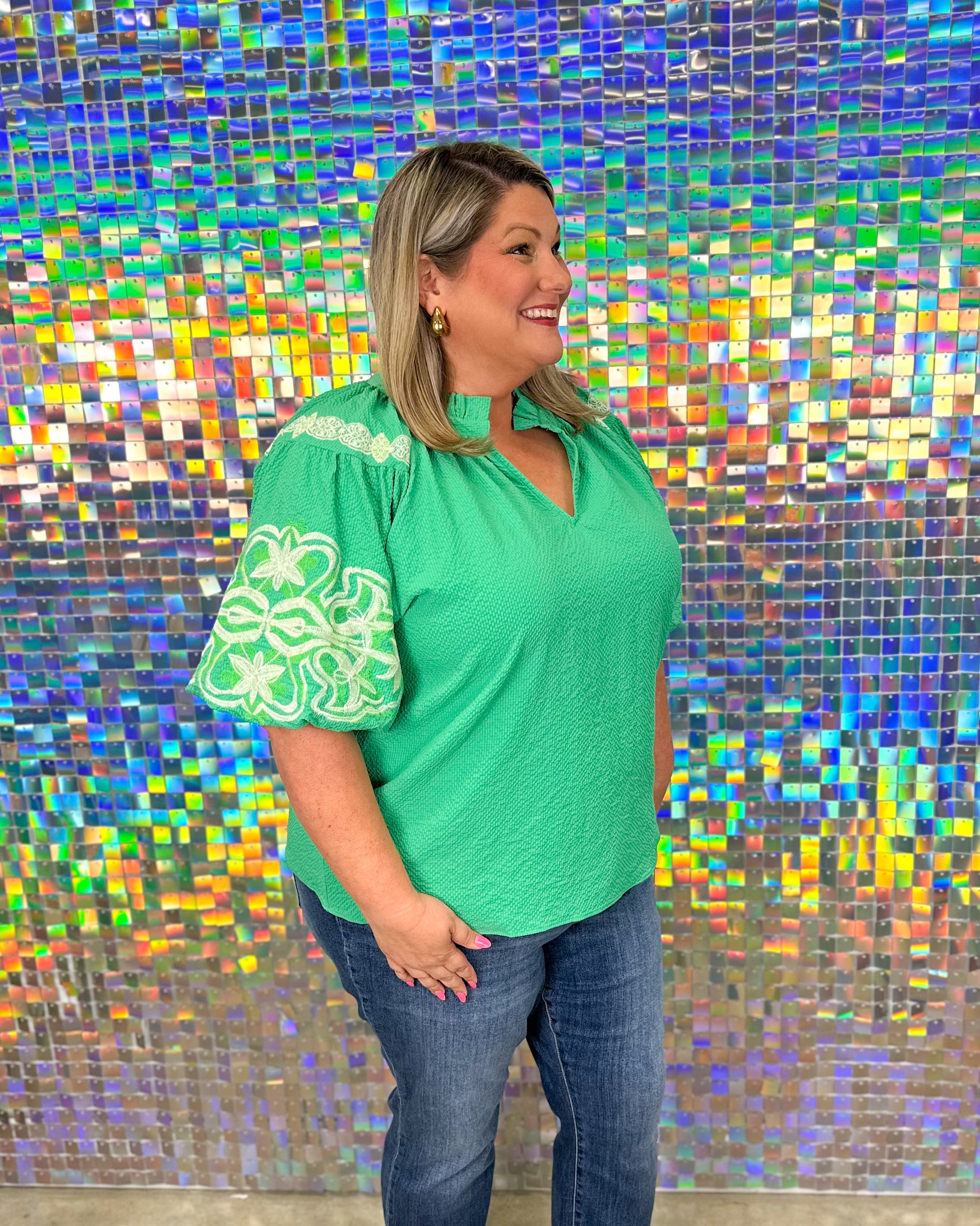 Priscilla Top - Green