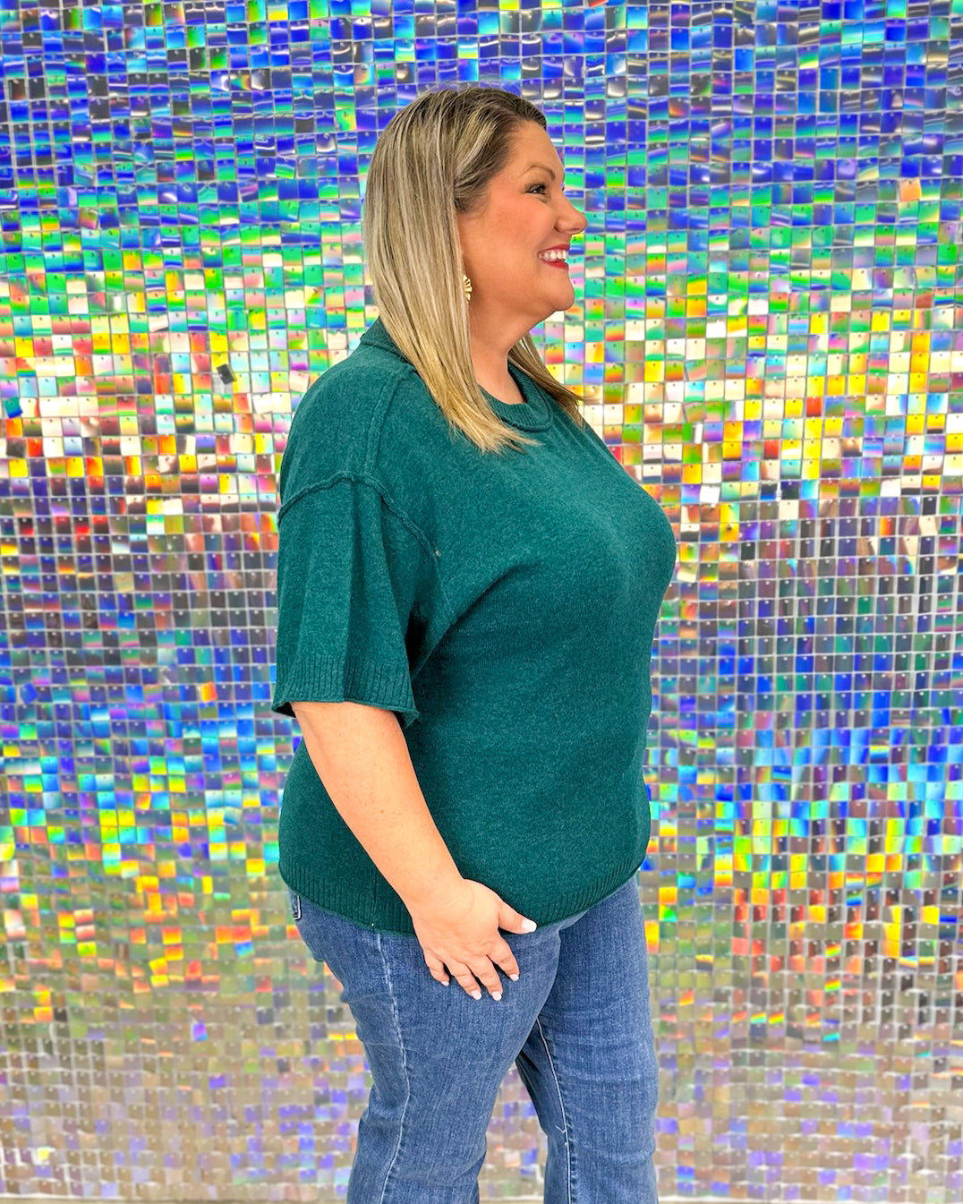 Sophia Sweater - Teal