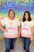 Mary Square Emily Top - It's My Birthday, plus size, sequins, candles, tee