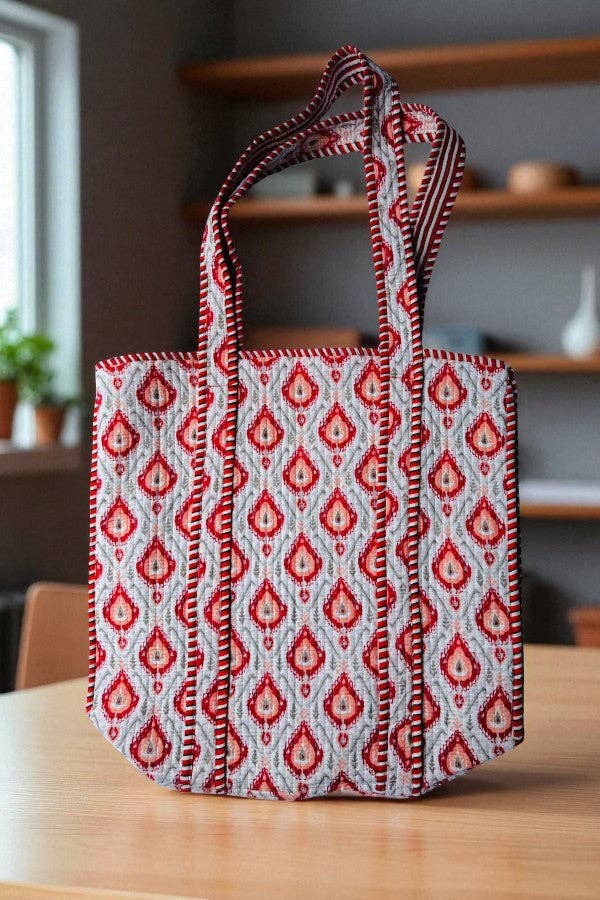 Harvest Moon Floral Tote Bag