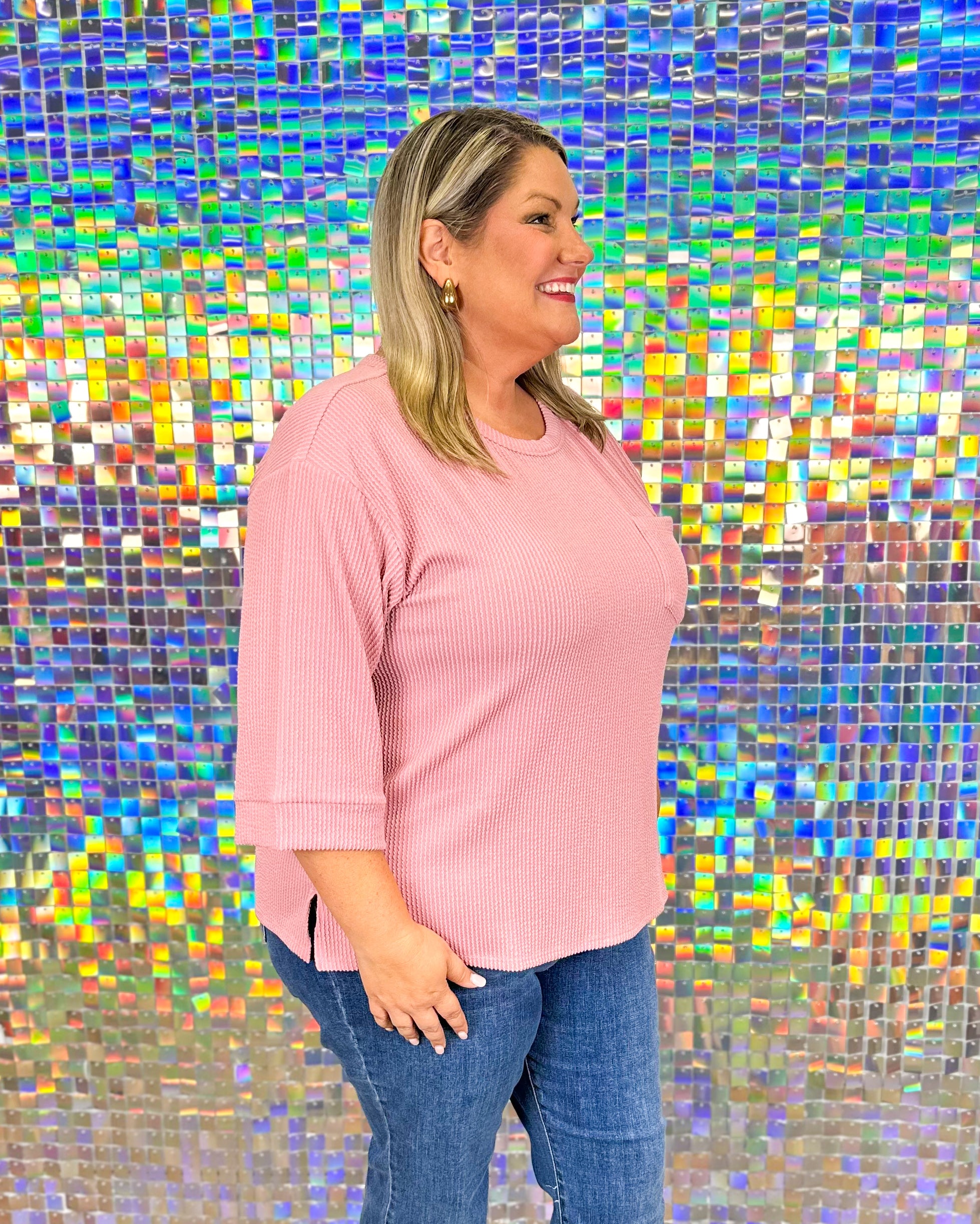 Brittany Top - Dusty Mauve