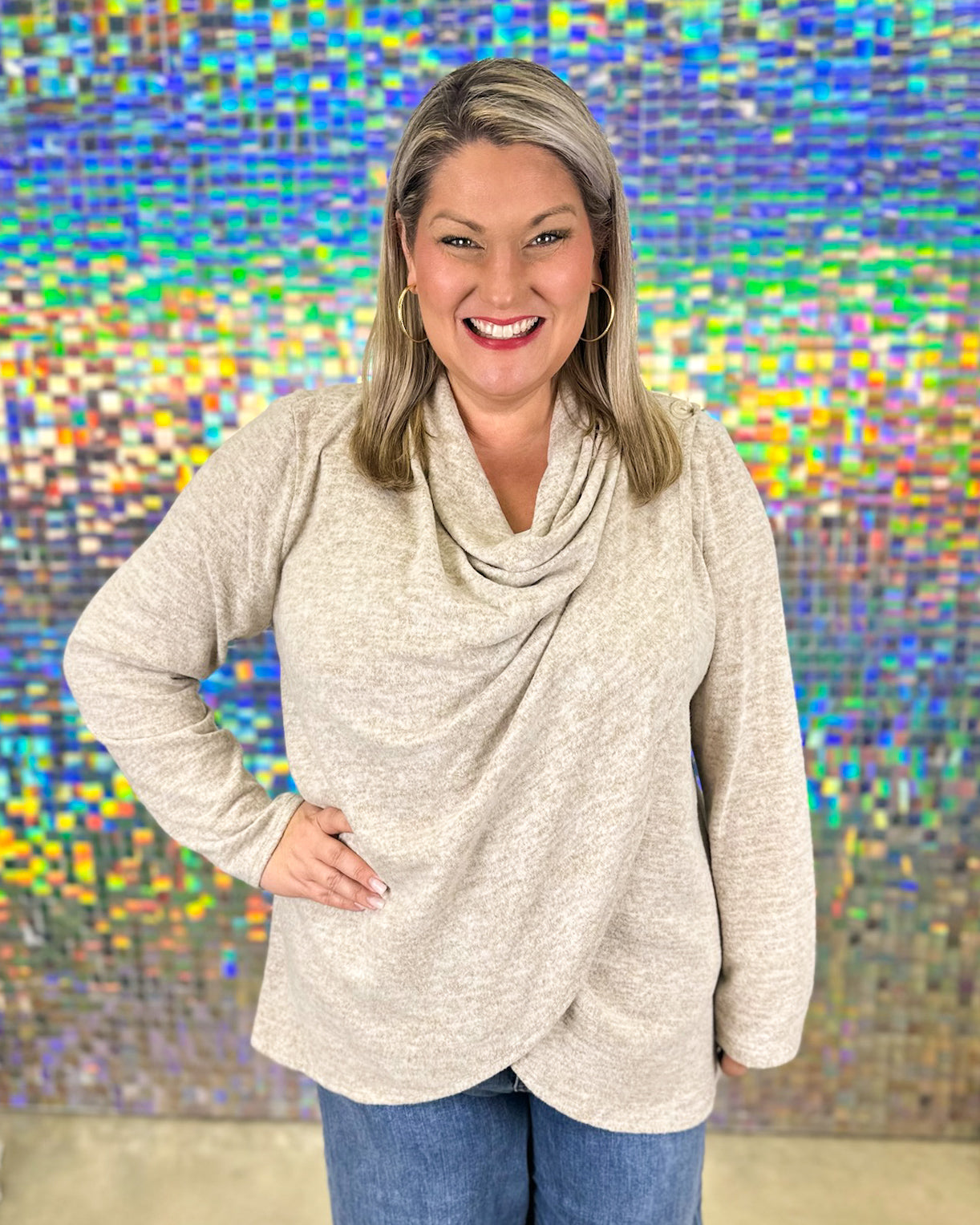 Journey Cardigan - Light Mocha