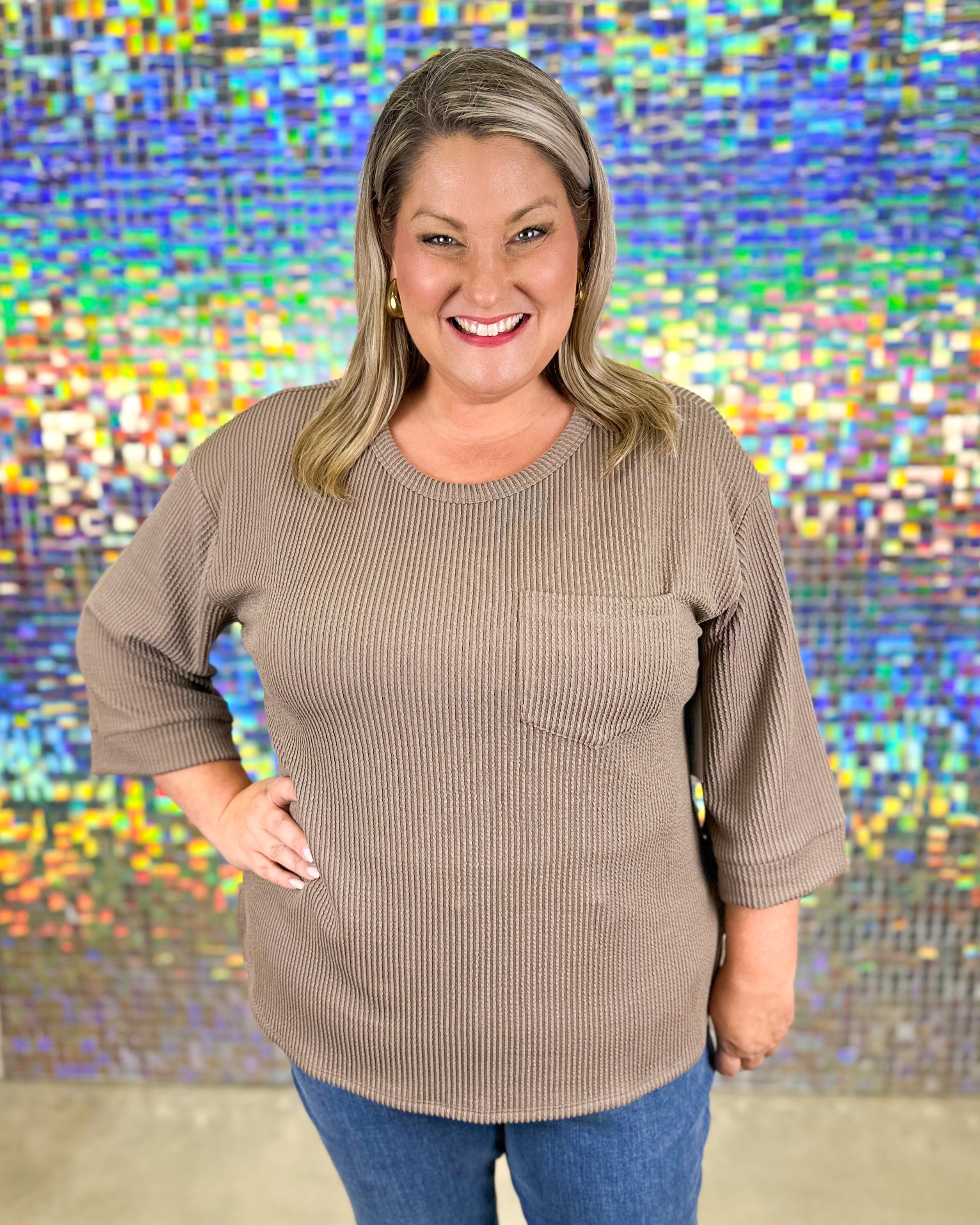 Brittany Top - Mocha