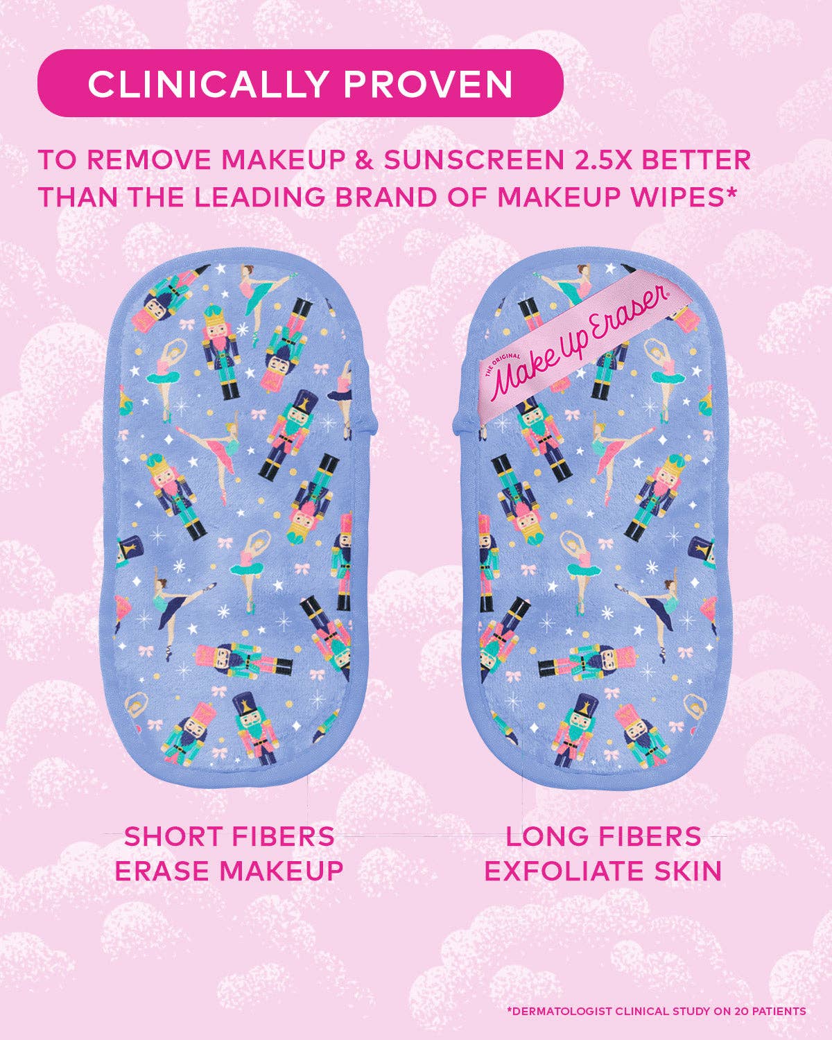 Mini MakeUp Eraser PRO - Nutcracker