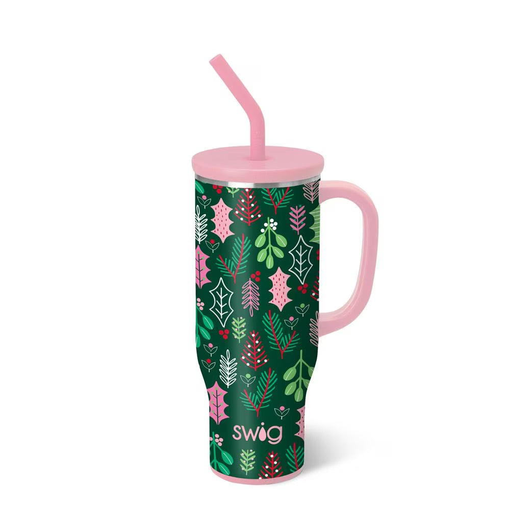 Swig 30oz Mega Mug - Merry Mistletoe