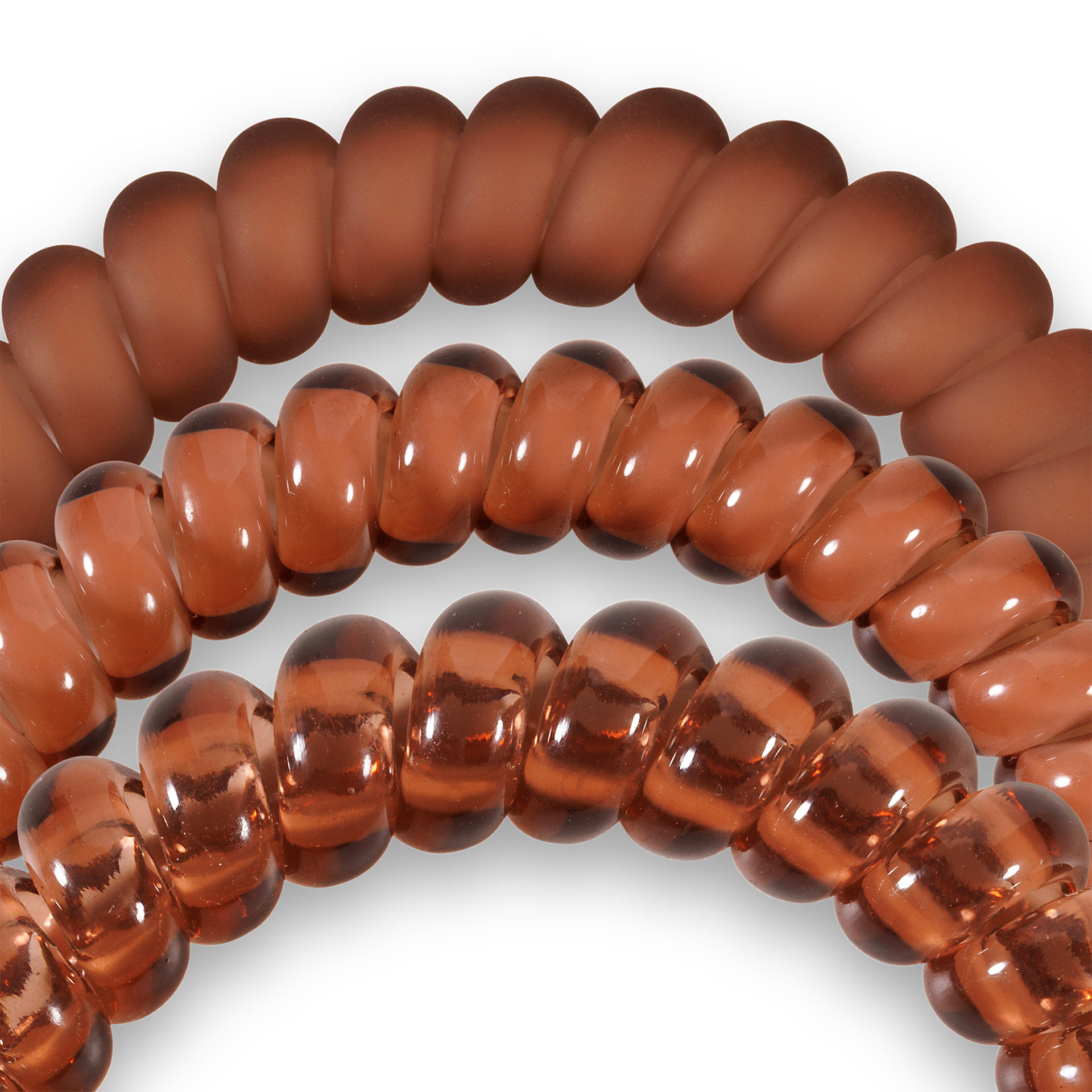 Sprial Hair Coils | Small | Mocha Mousse