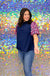Entro In The Details Top - Navy, embroidered, plus size, solid, puff sleeve