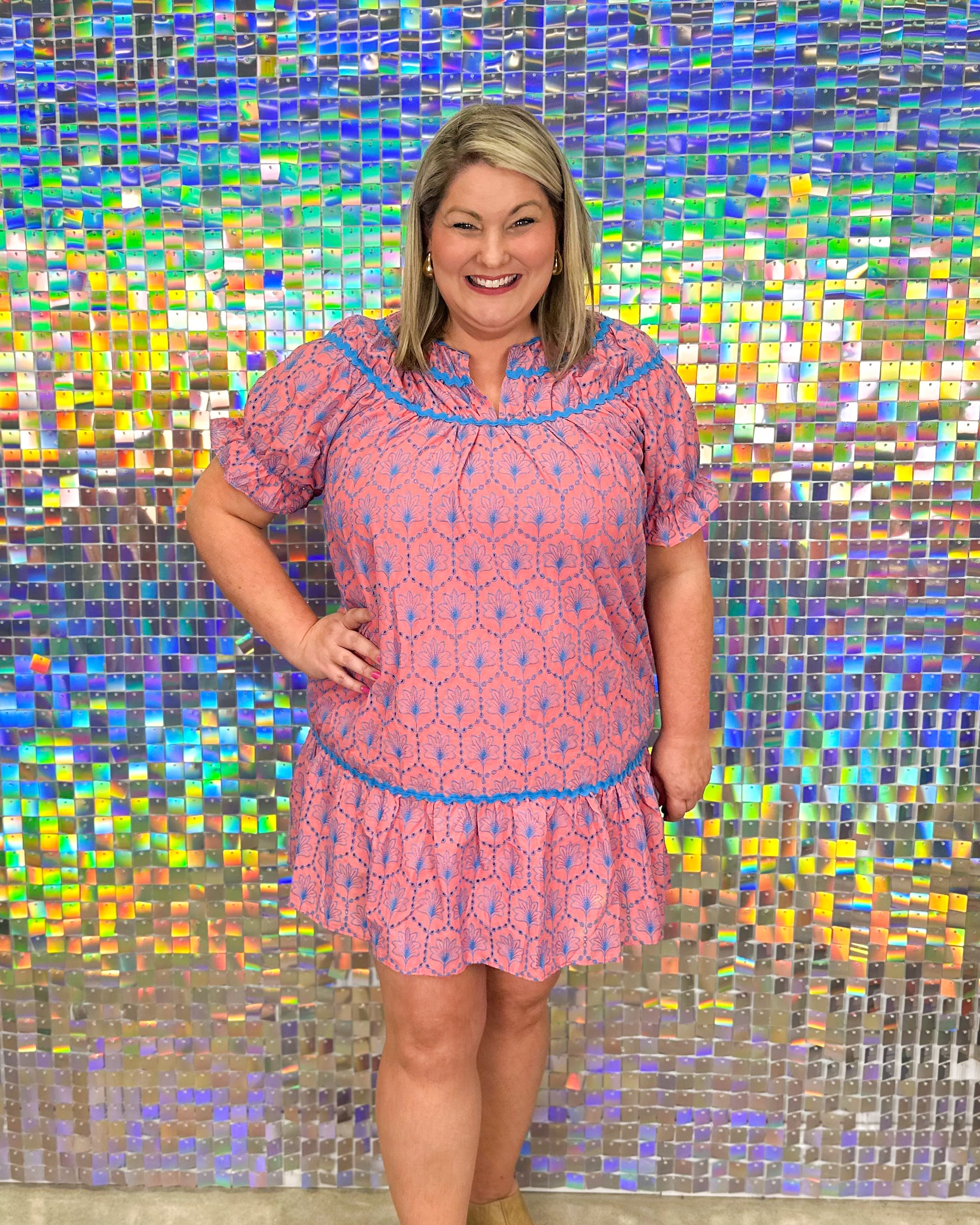 FINAL SALE Brooklyn Dress - Pink