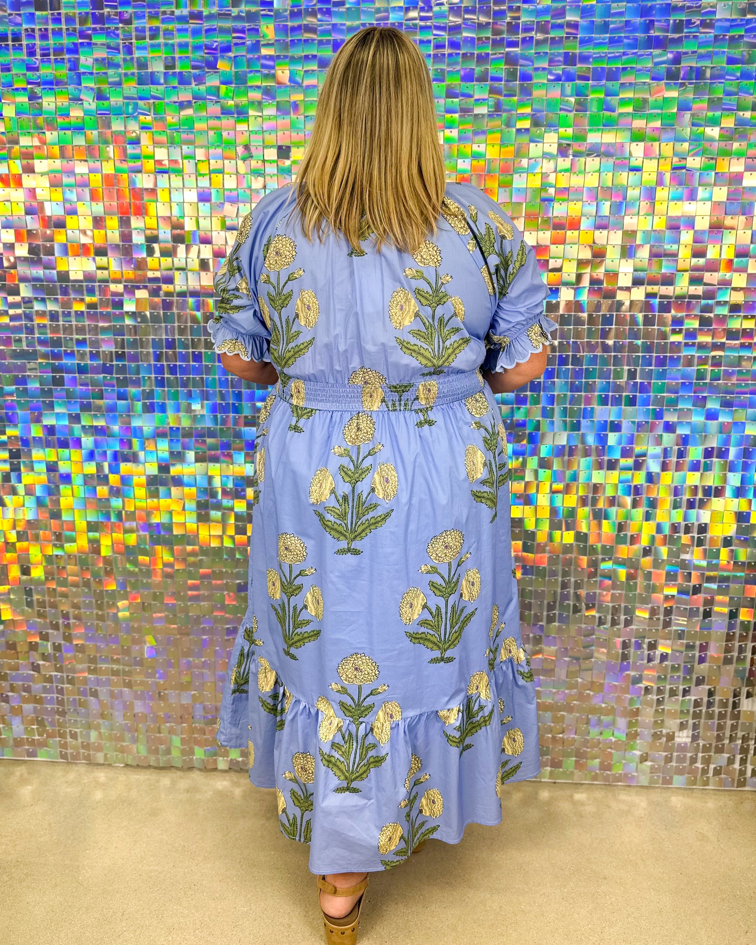Marigold Dress - Periwinkle