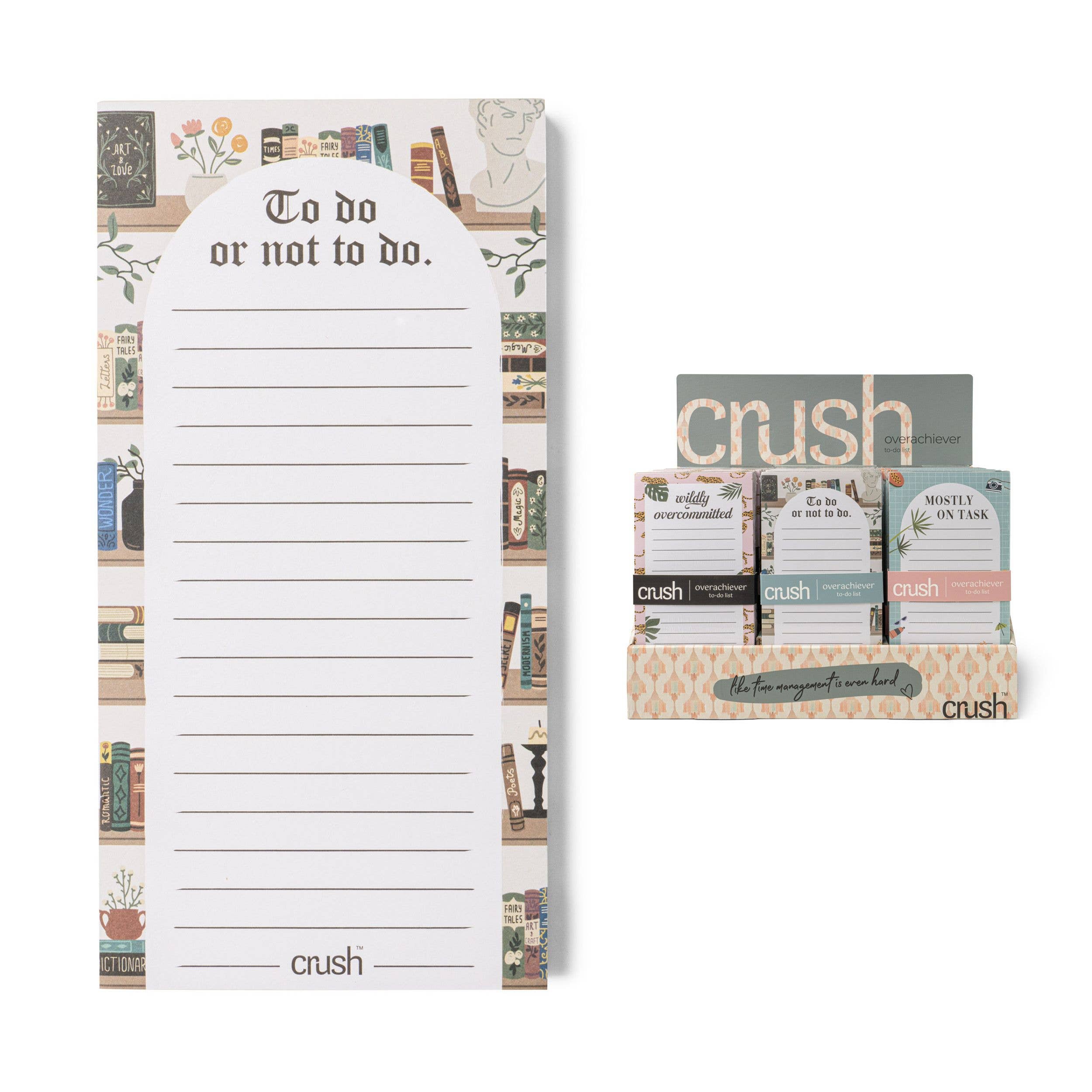 Crush Overachiever To-Do List