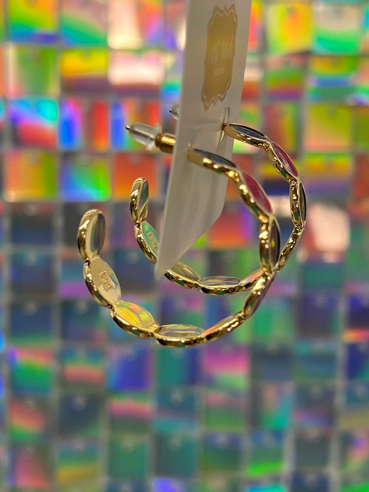 Lyla Earrings - Red/Black