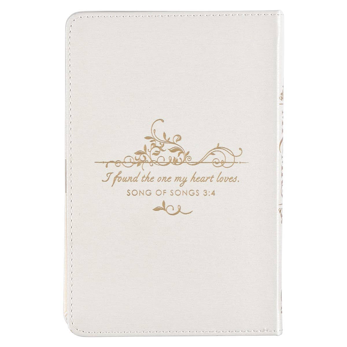 Devotional for Mr. & Mrs. White Faux Leather
