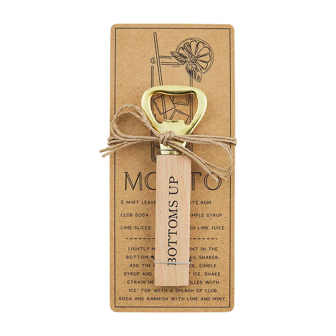 Drink Recipe Bottle Opener - Mojito