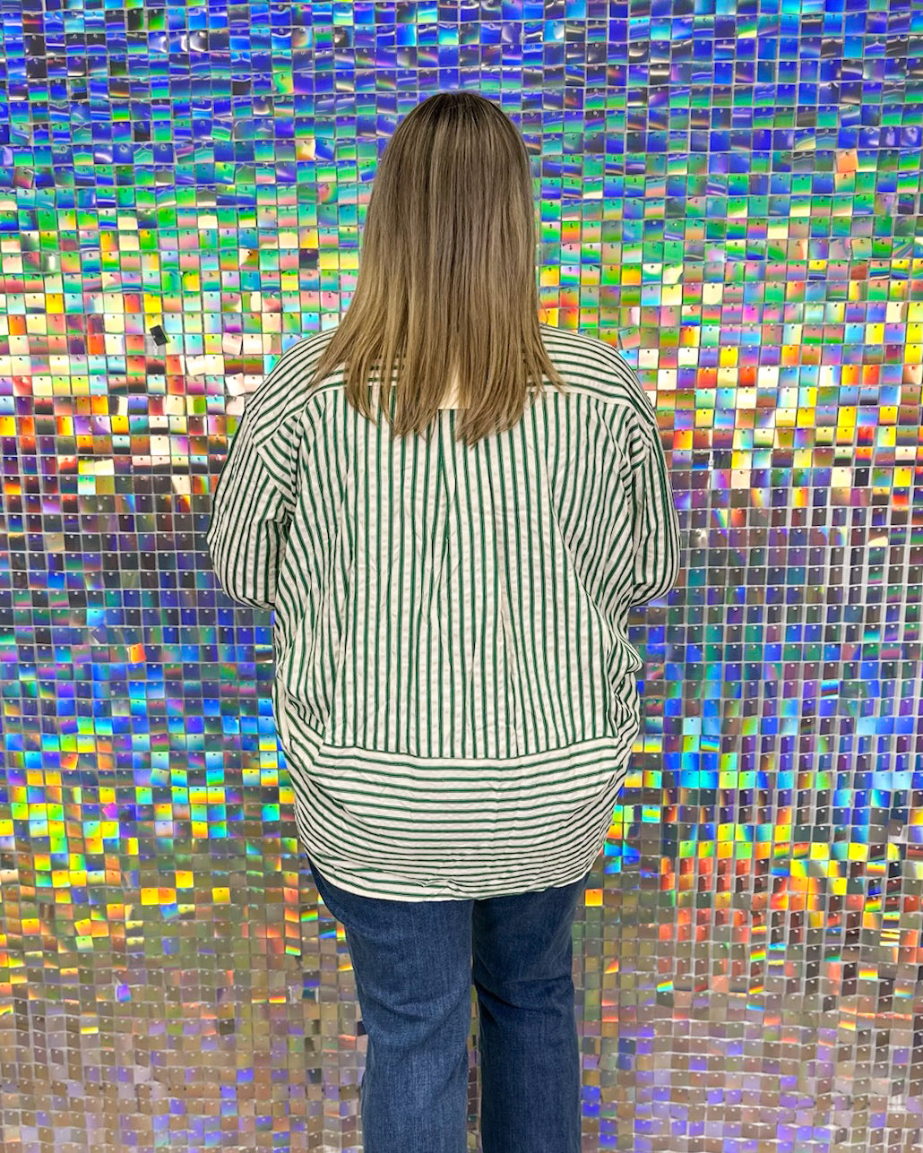 Boyfriend Top - Green