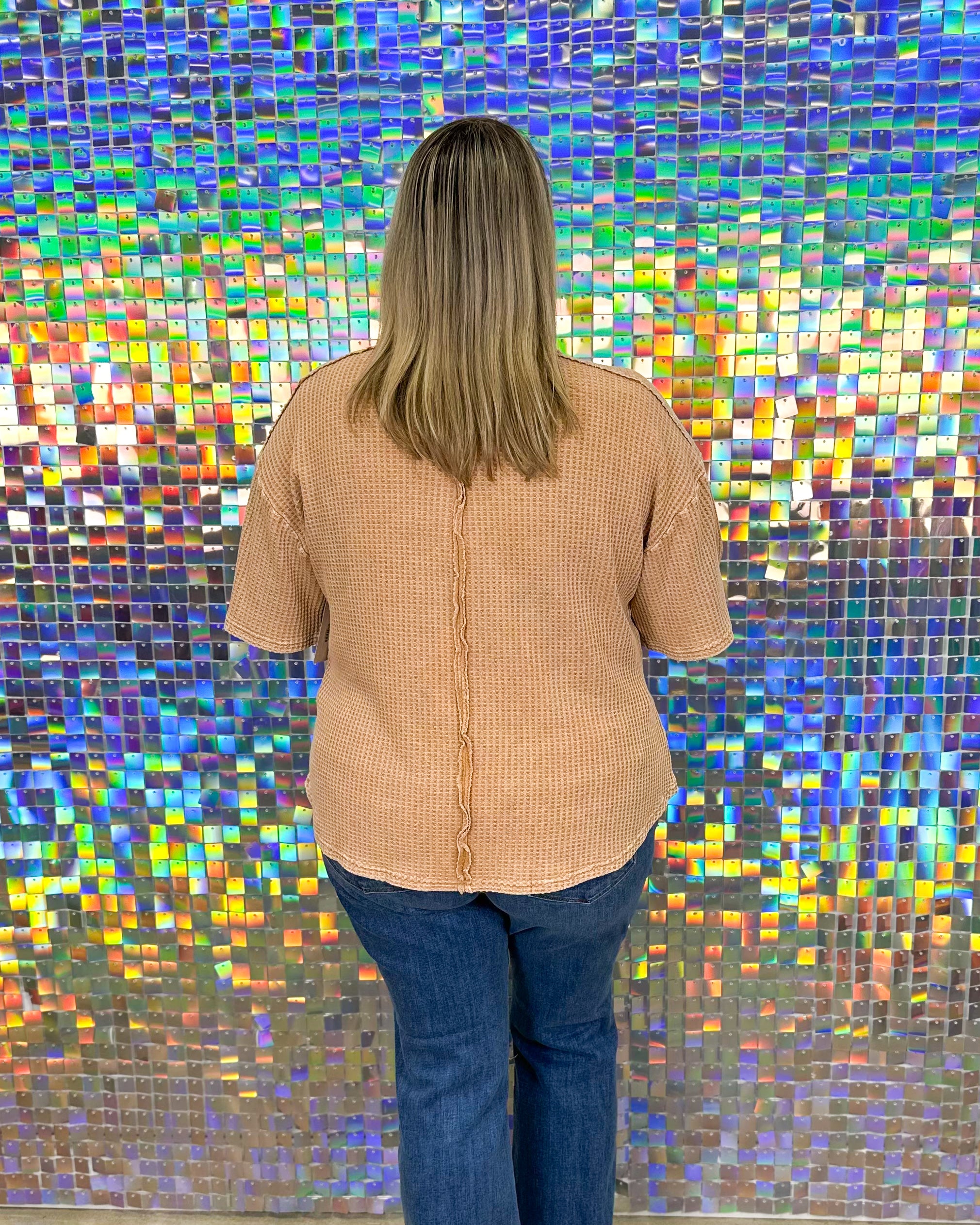 Natalie Top - Almond