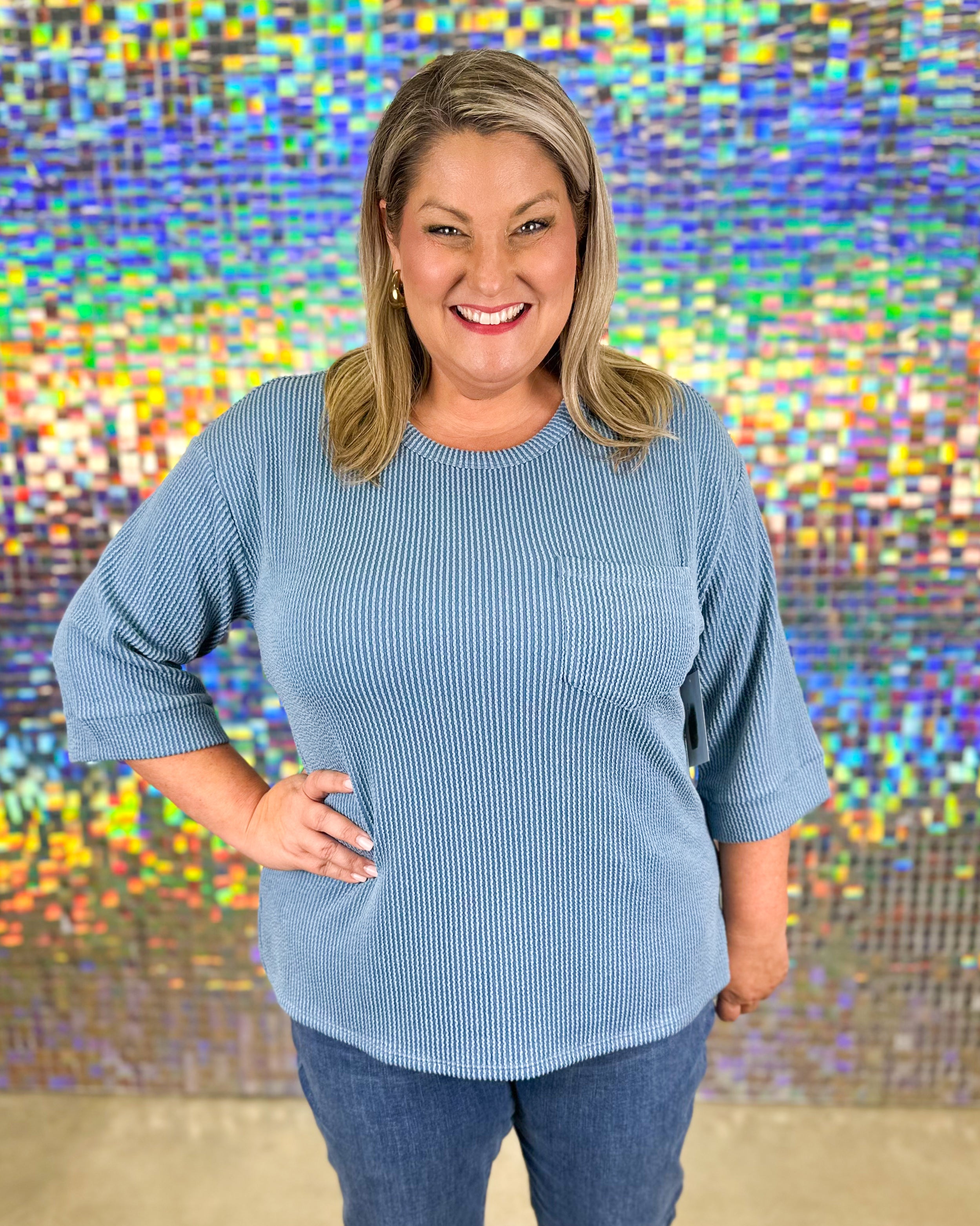 Brittany Top - Classic Blue