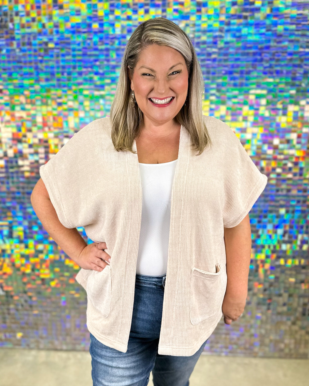 Nellie Cardigan - Cream