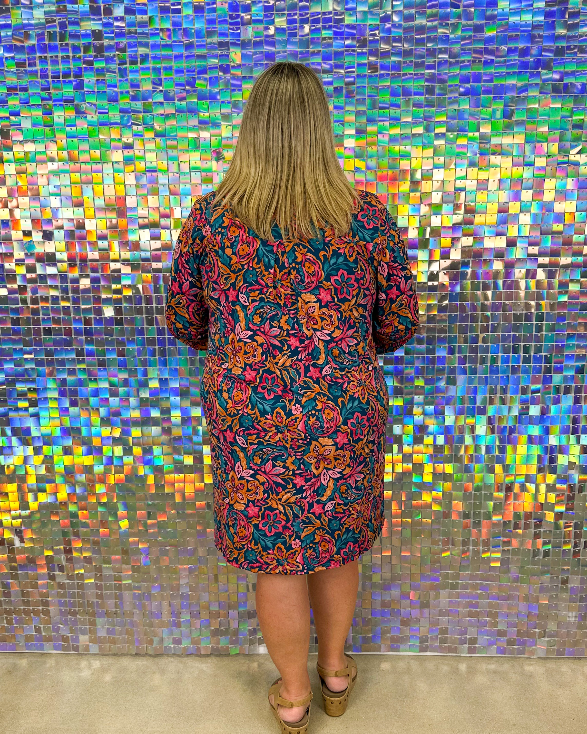 Scarlett Dress - Dark Teal