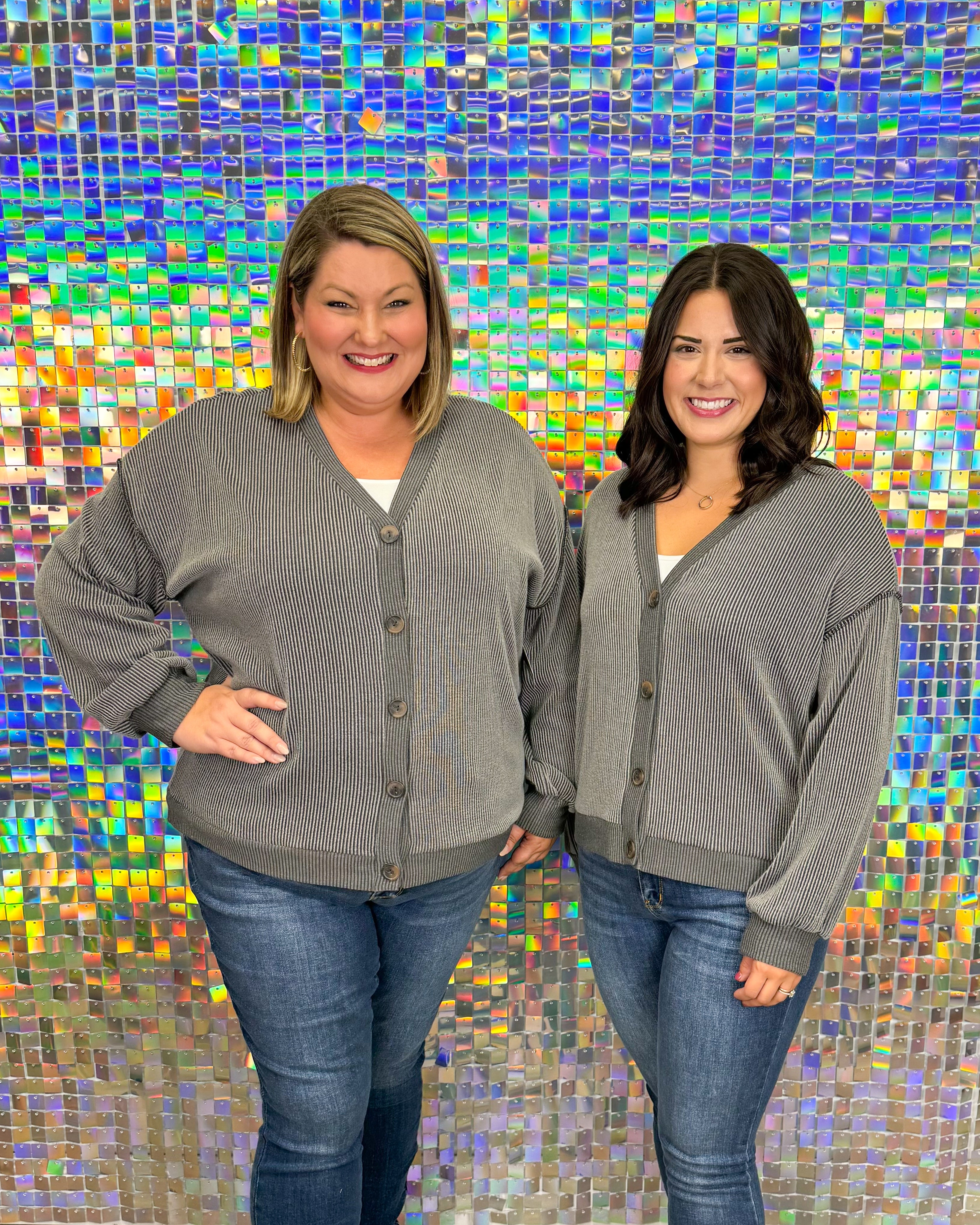 Grand Cardi - Black Charcoal