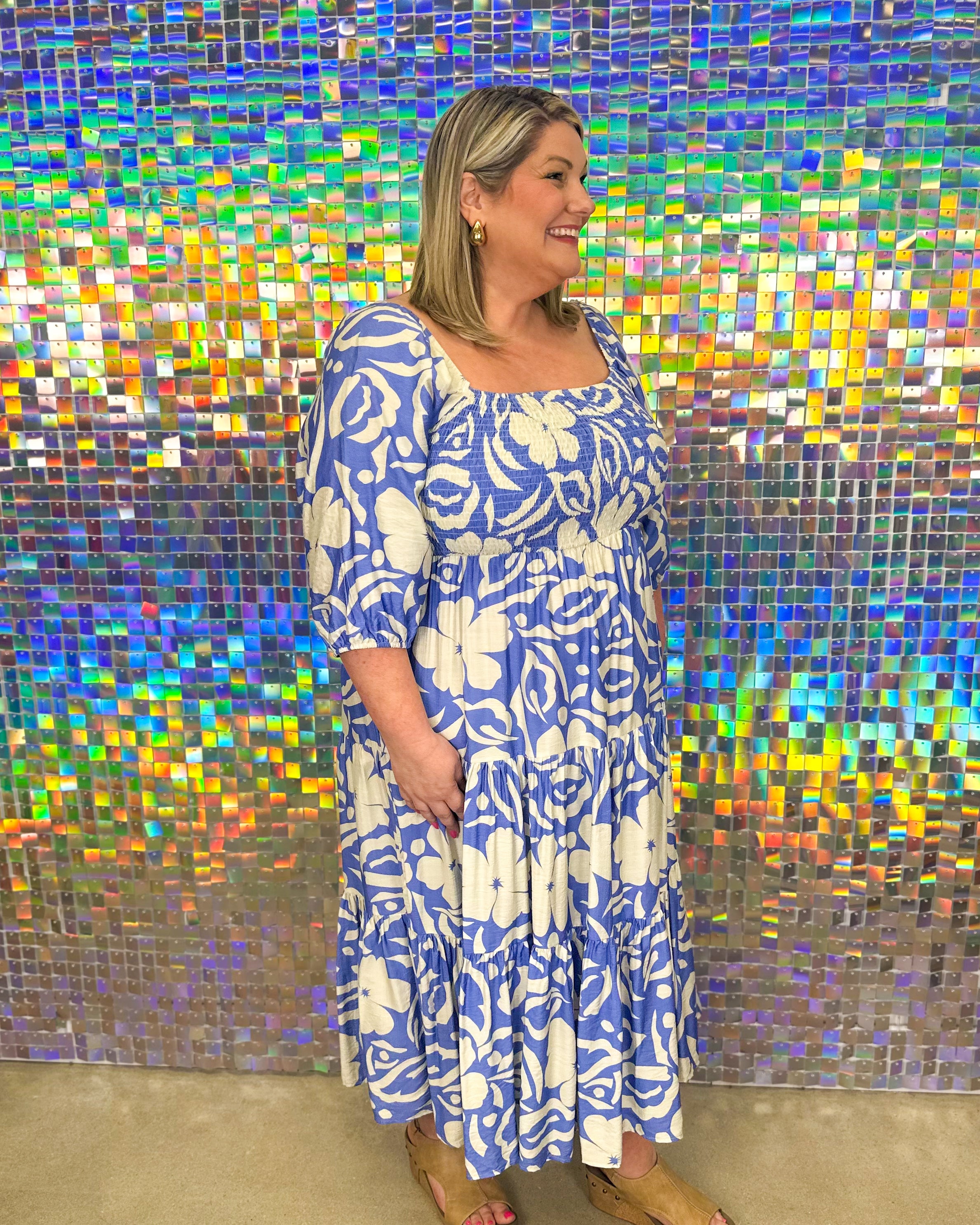 FINAL SALE Victoria Maxi Dress - Periwinkle