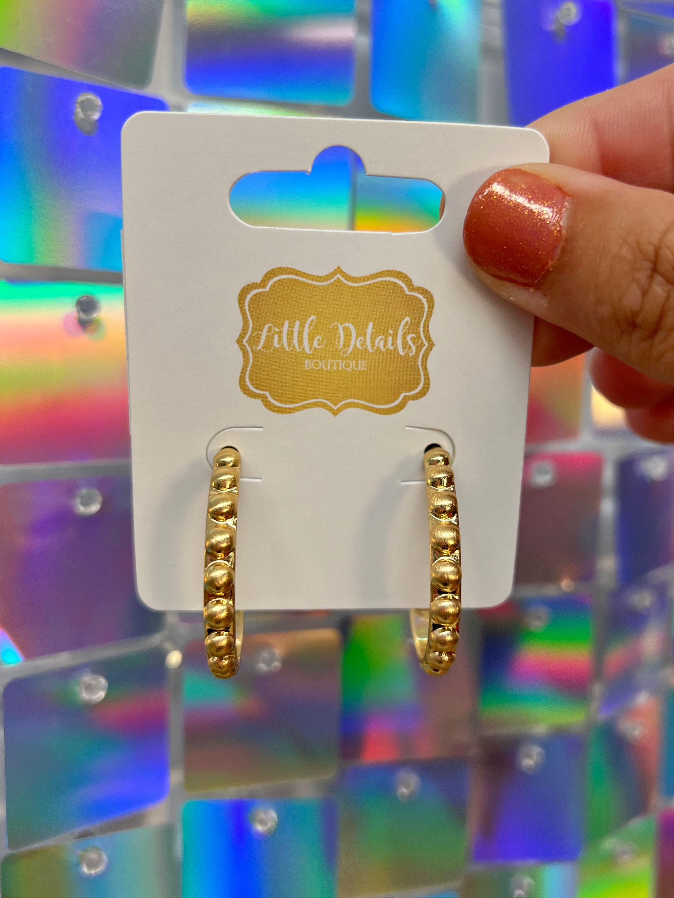 Renae Earrings Gold - Medium