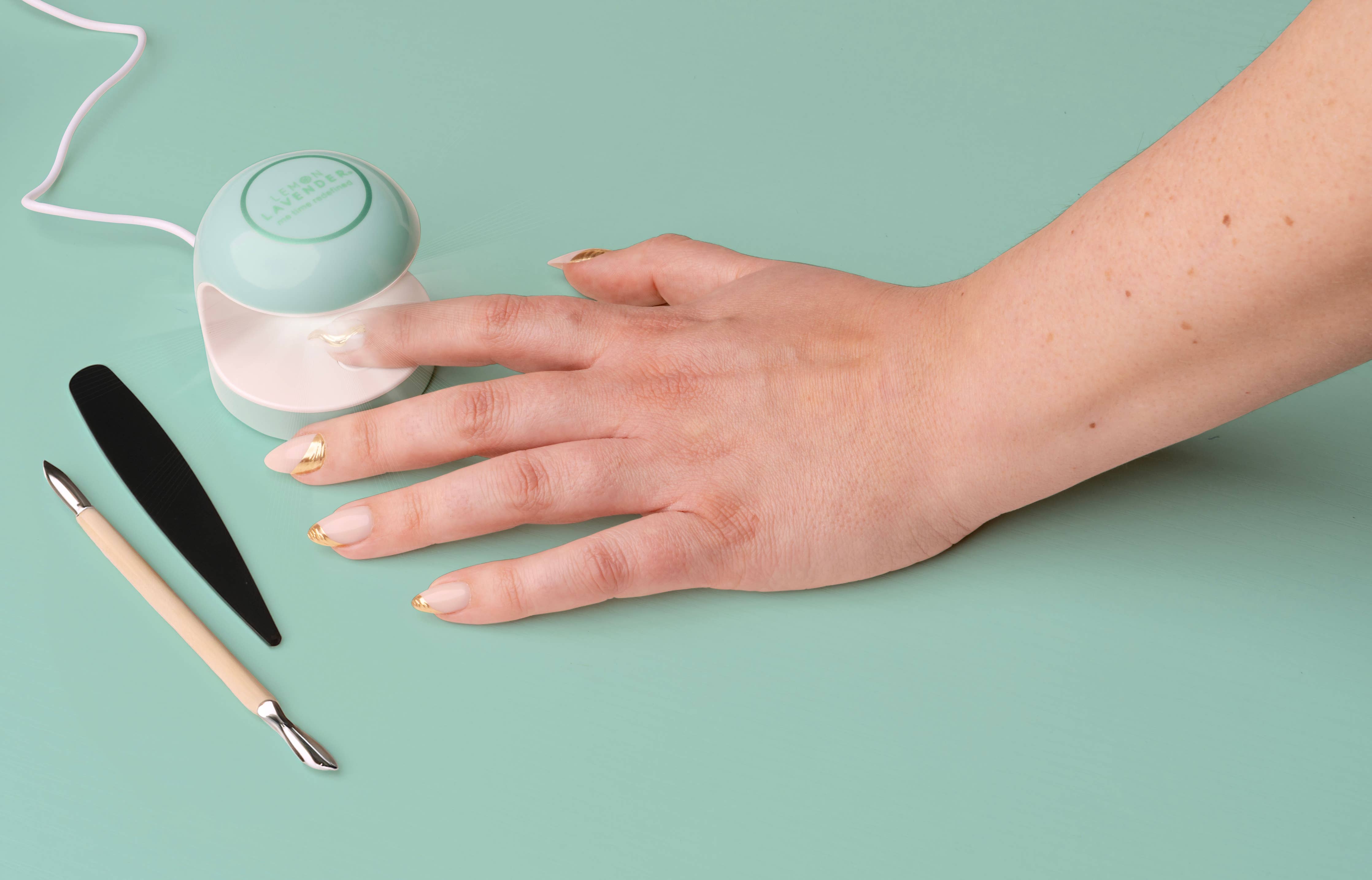 Lemon Lavender Nailed It Gel Nail Lamp