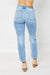 Judy Blue Xavier High Rise Back Dart Slim Jeans - Medium Wash