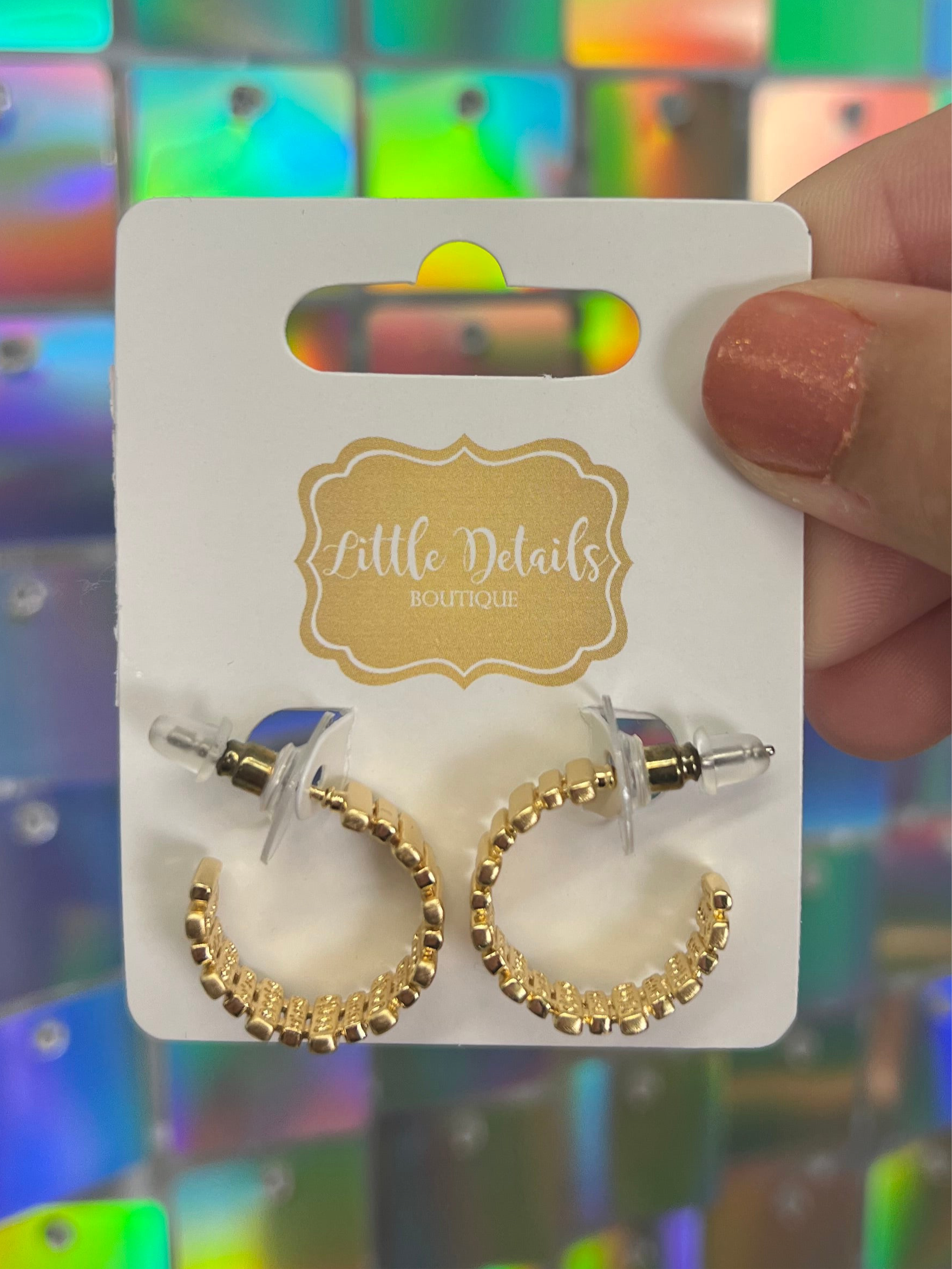 Aubrey Earrings Gold - Small
