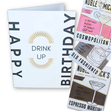 Noble Mick’s - "Drink Up" Cocktail Card