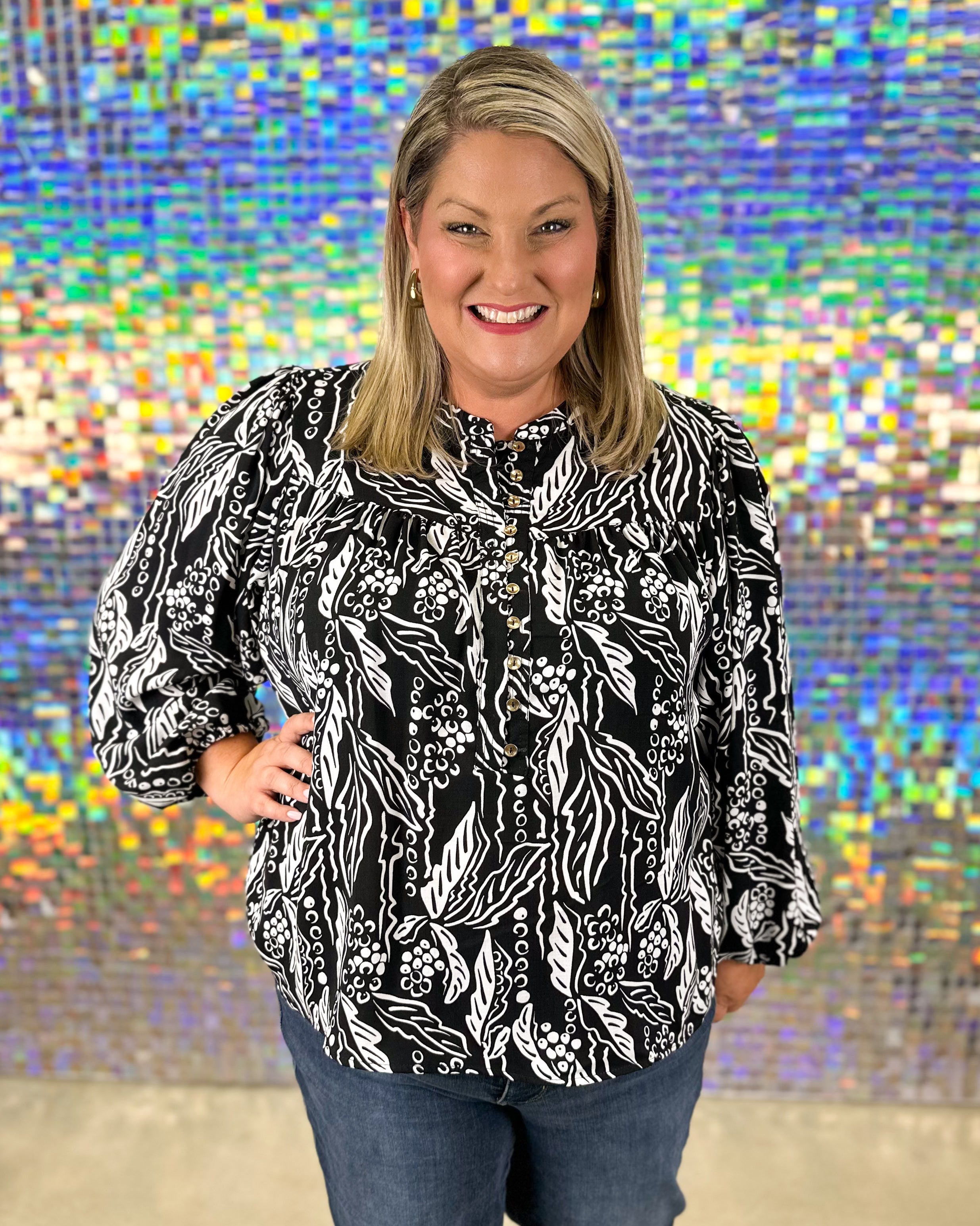 Brianna After Midnight Top - Black