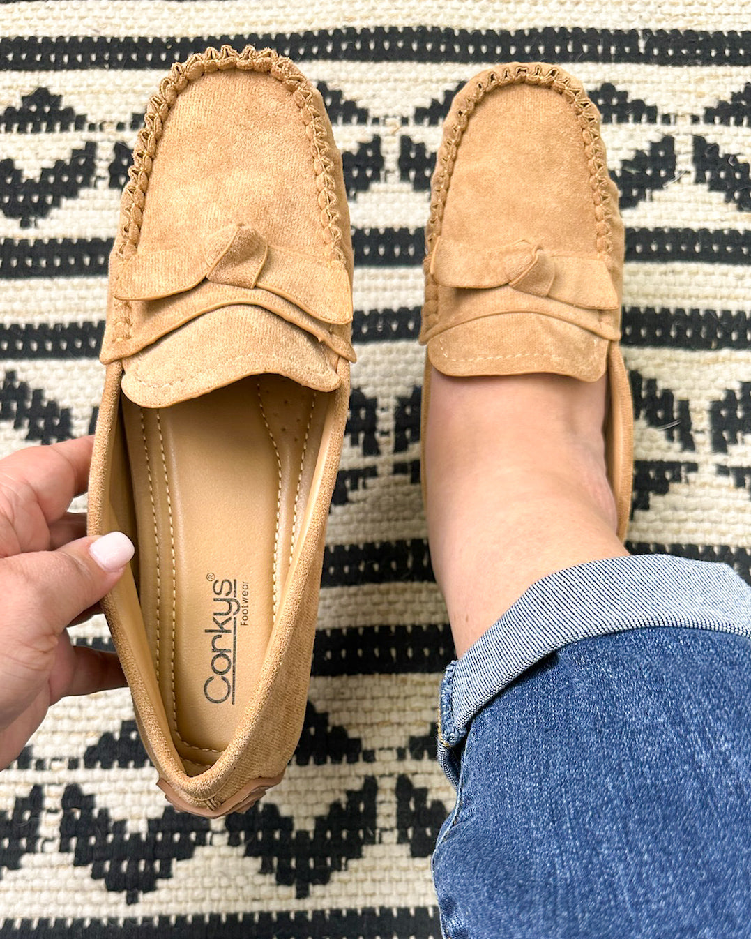 Driving Miss Daisy Loafer - Caramel