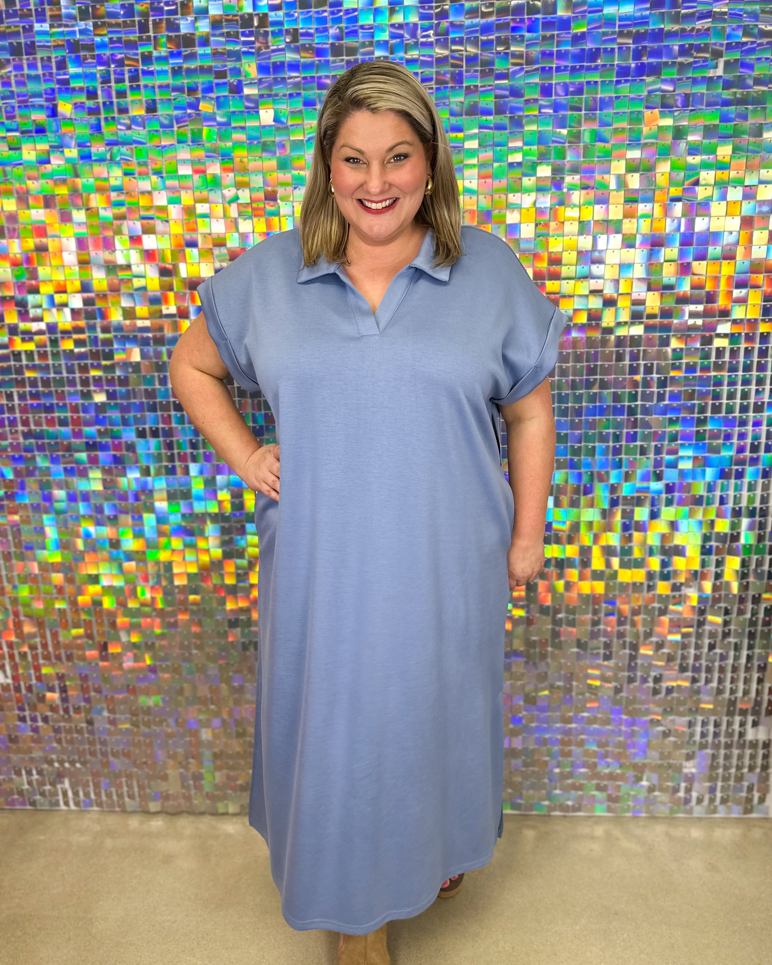 Renee Maxi Dress - Denim