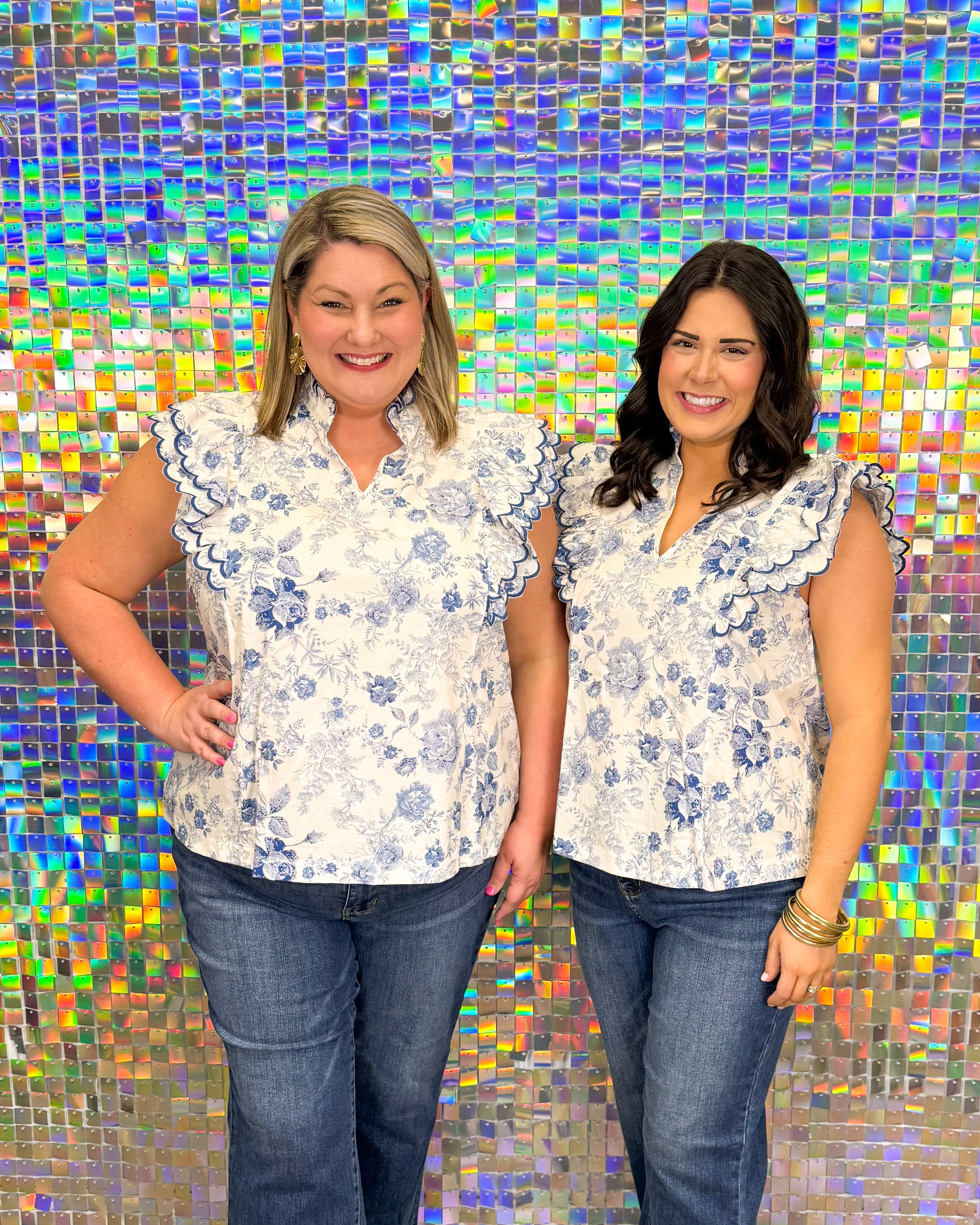 Chantilly Top - Blue