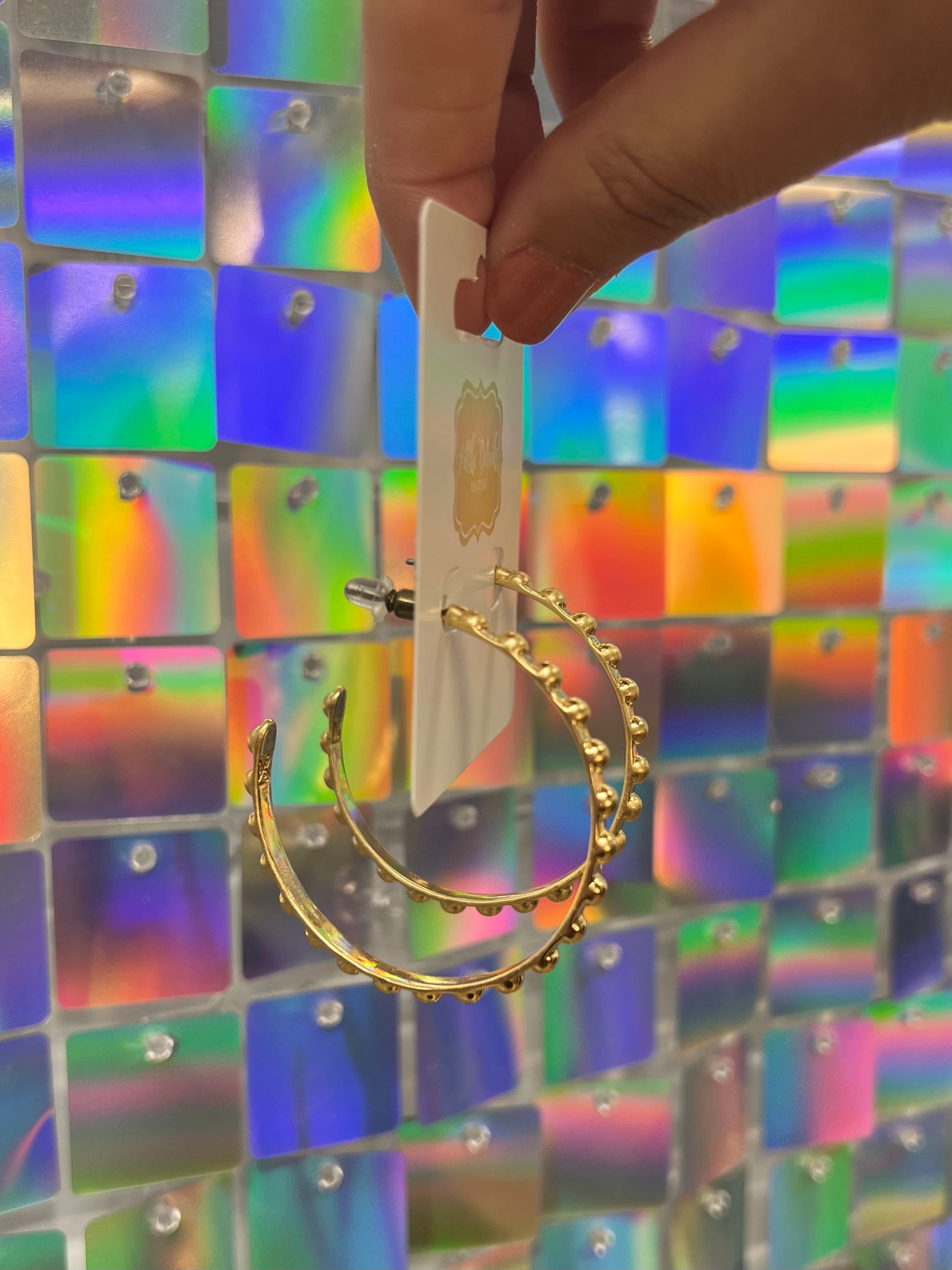 Renae Earrings Gold - Large