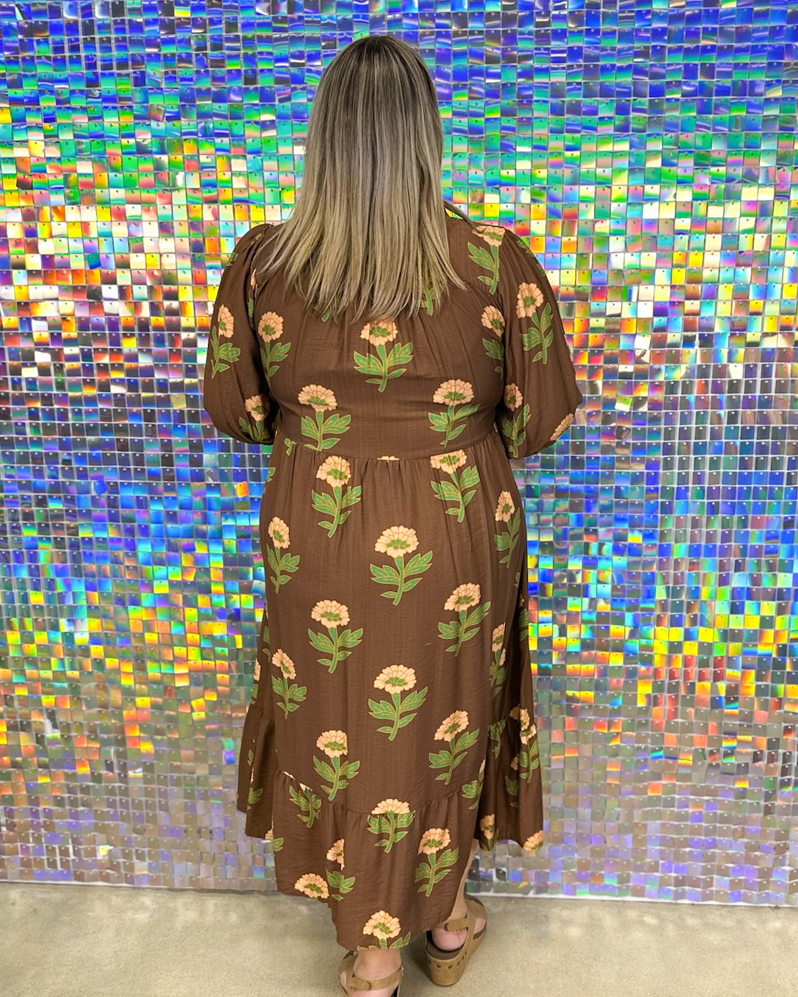 Camille Dress - Brown